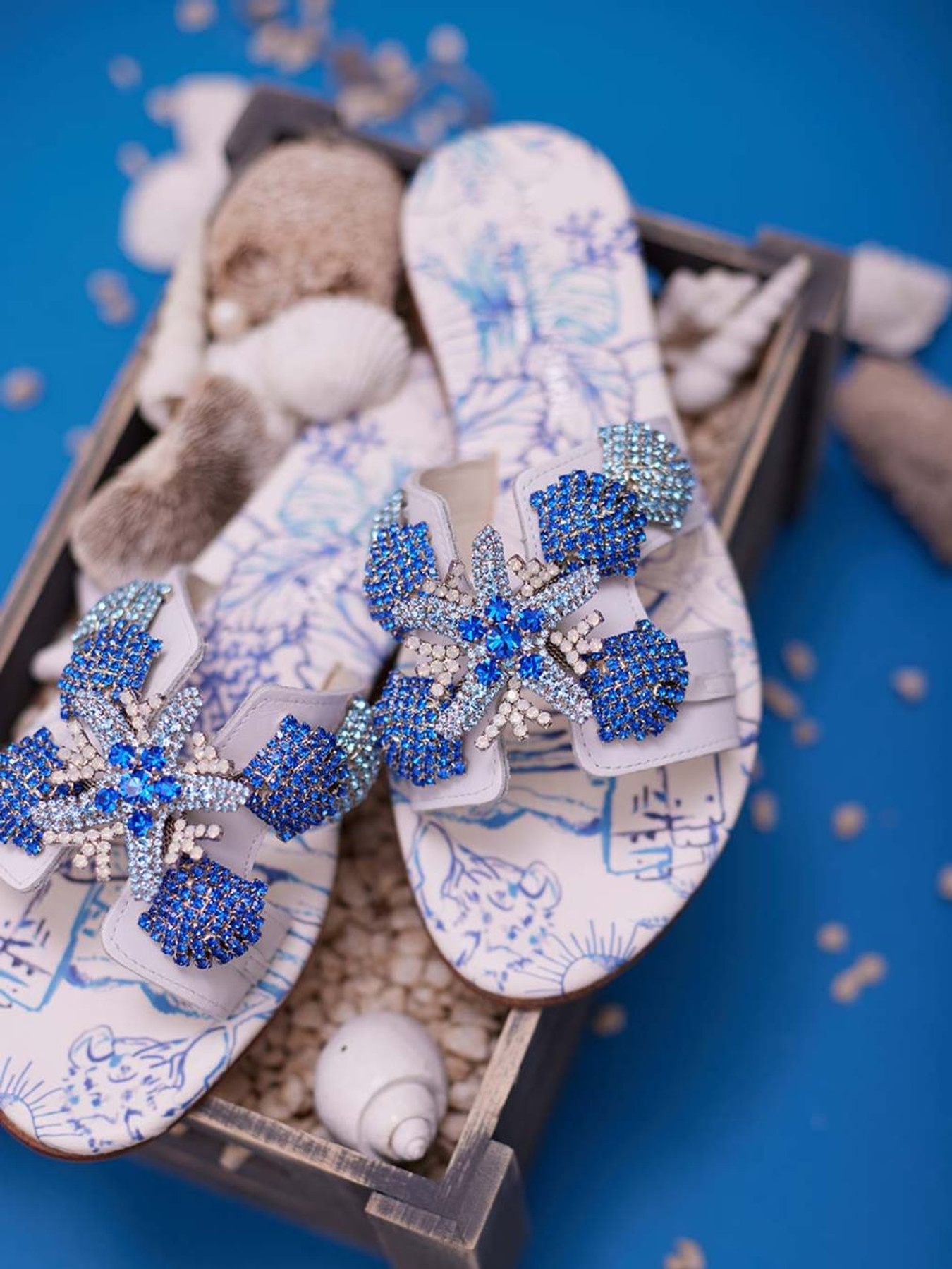 Pantolette blau 1120197000102