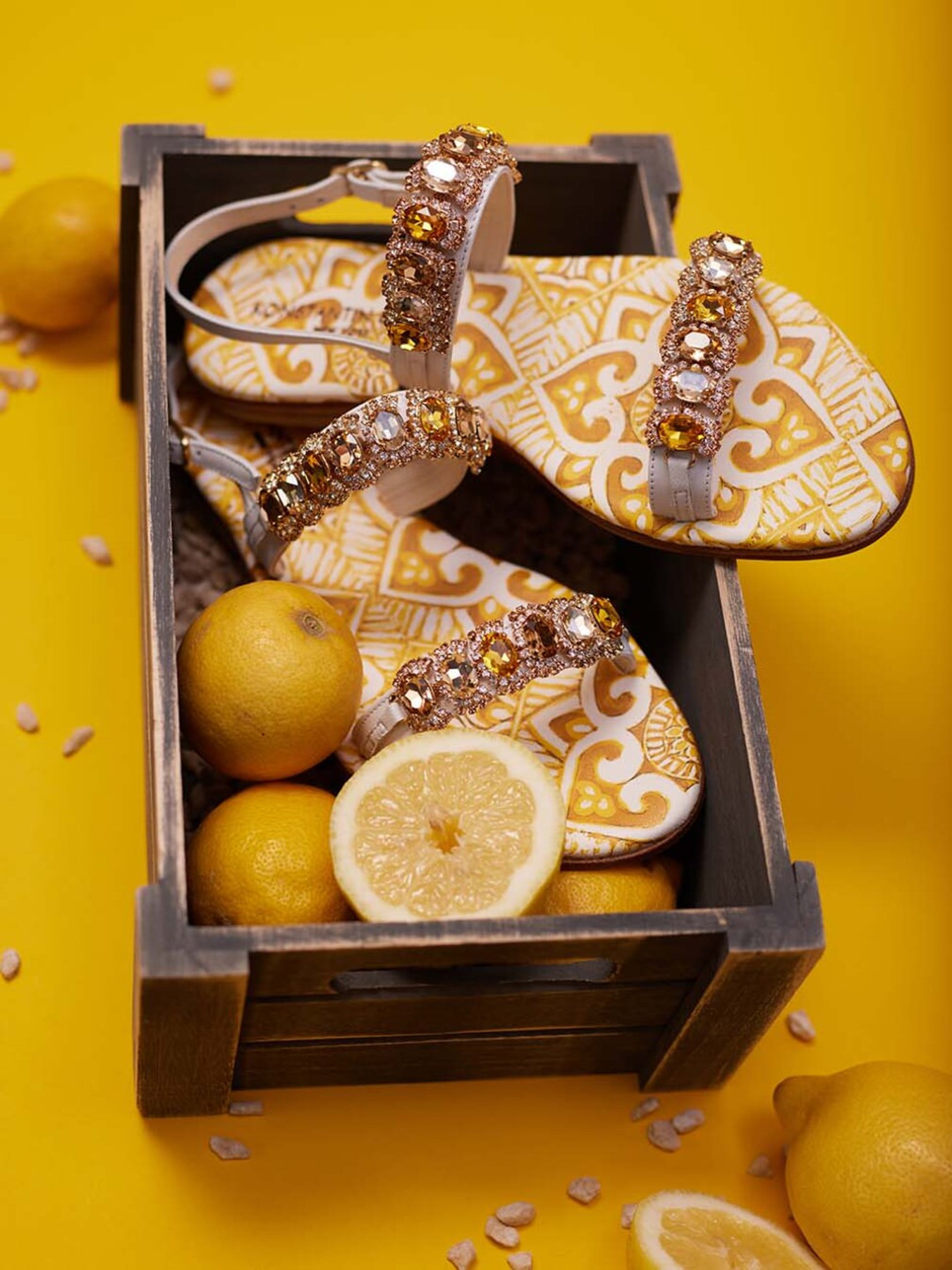 Sandalette gelb 1220857000102