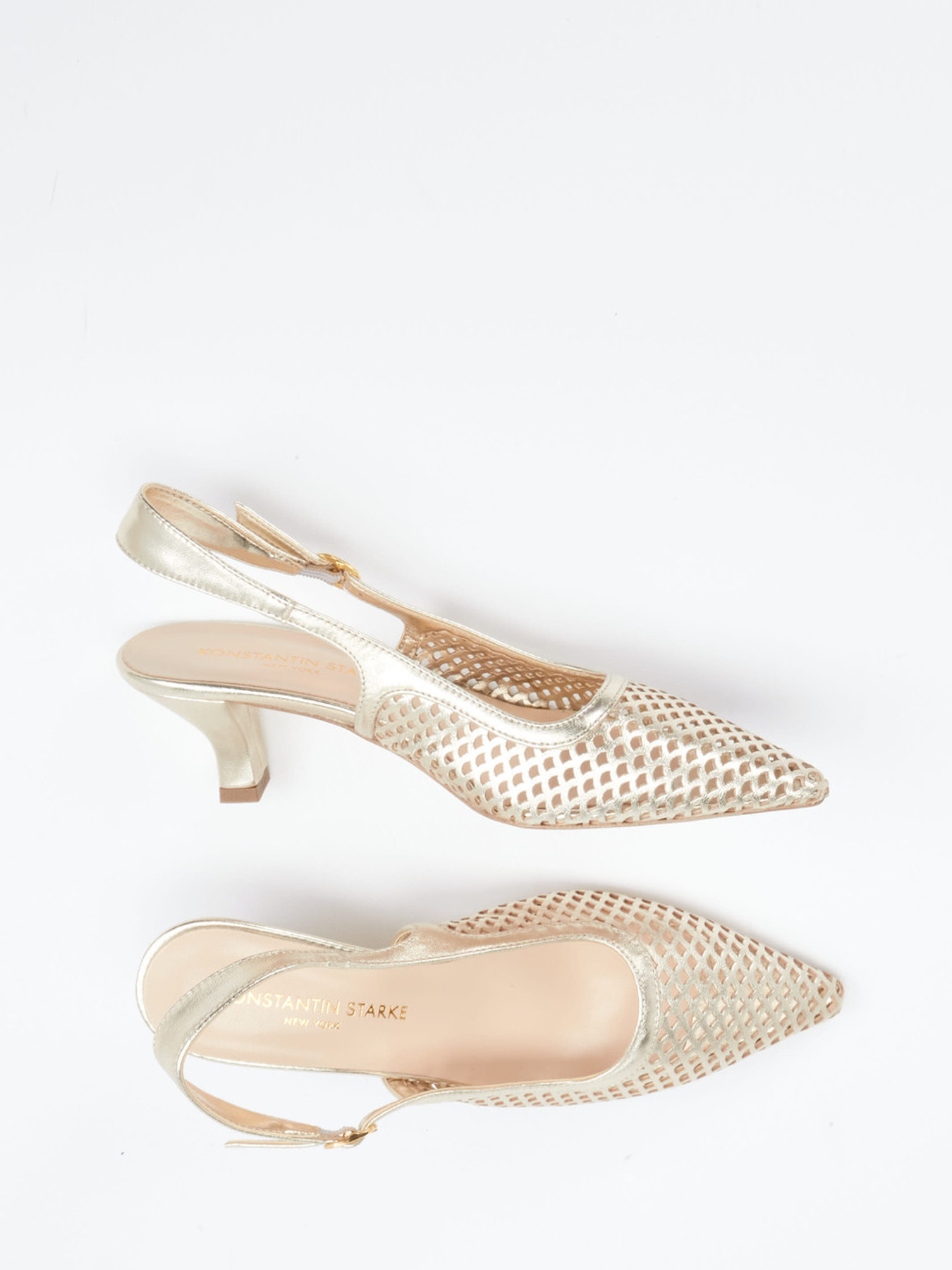 Slingpumps gold 1308889001104