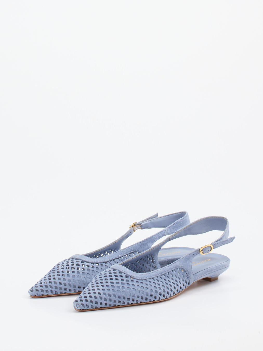 Slingpumps blau 1302159000302