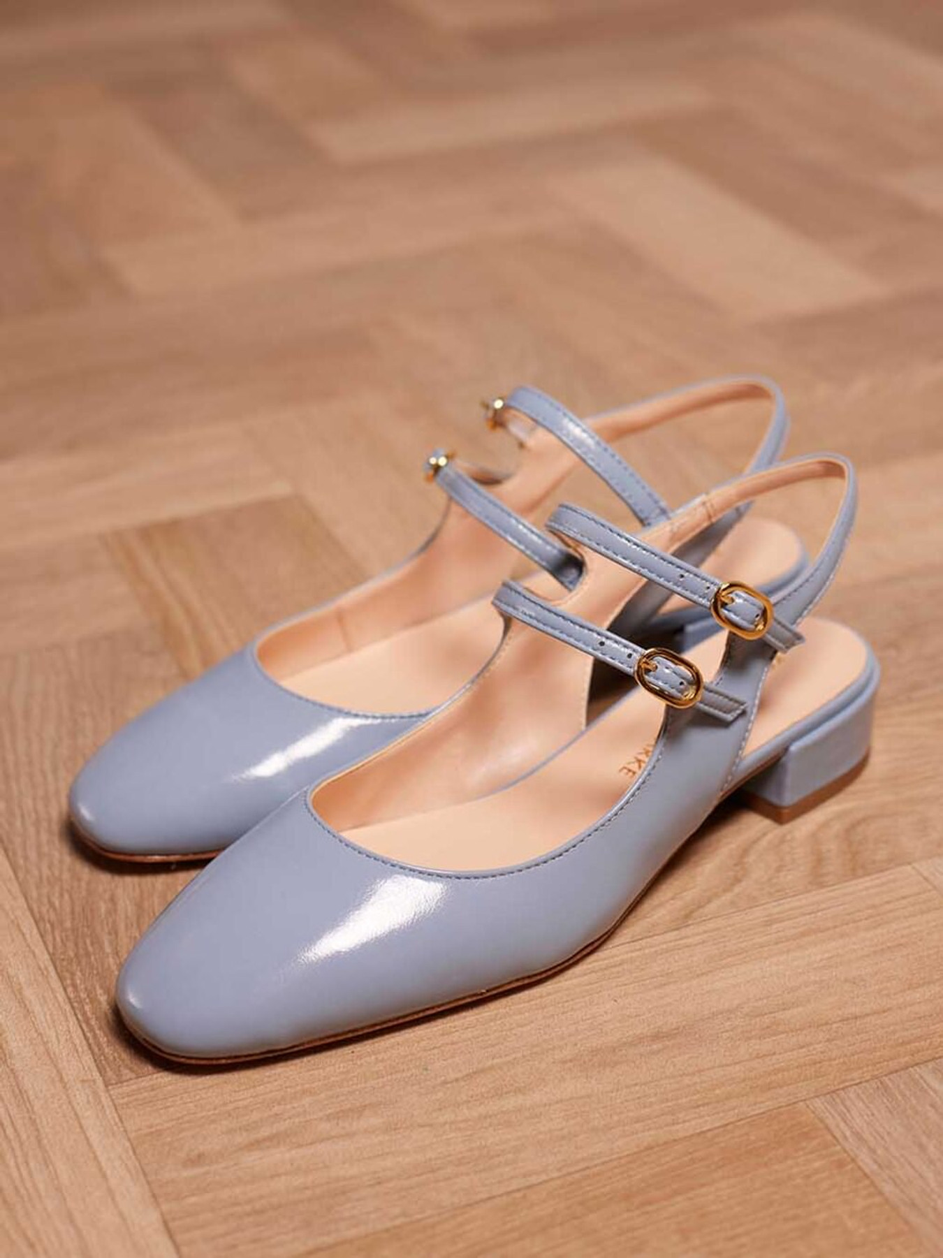 Slingpumps blau 1302199000802