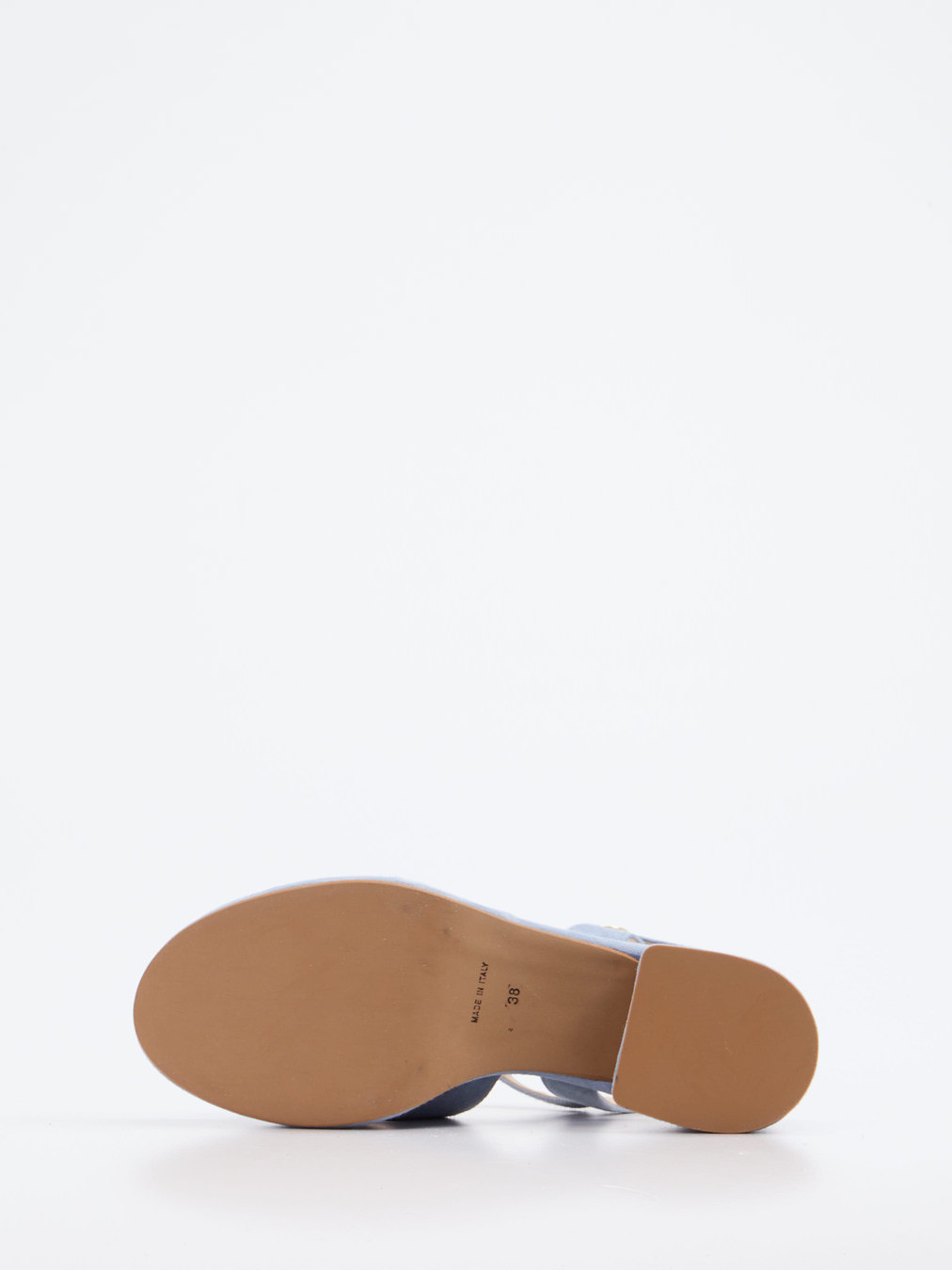 Plateau-Sandalette blau 1249199000505