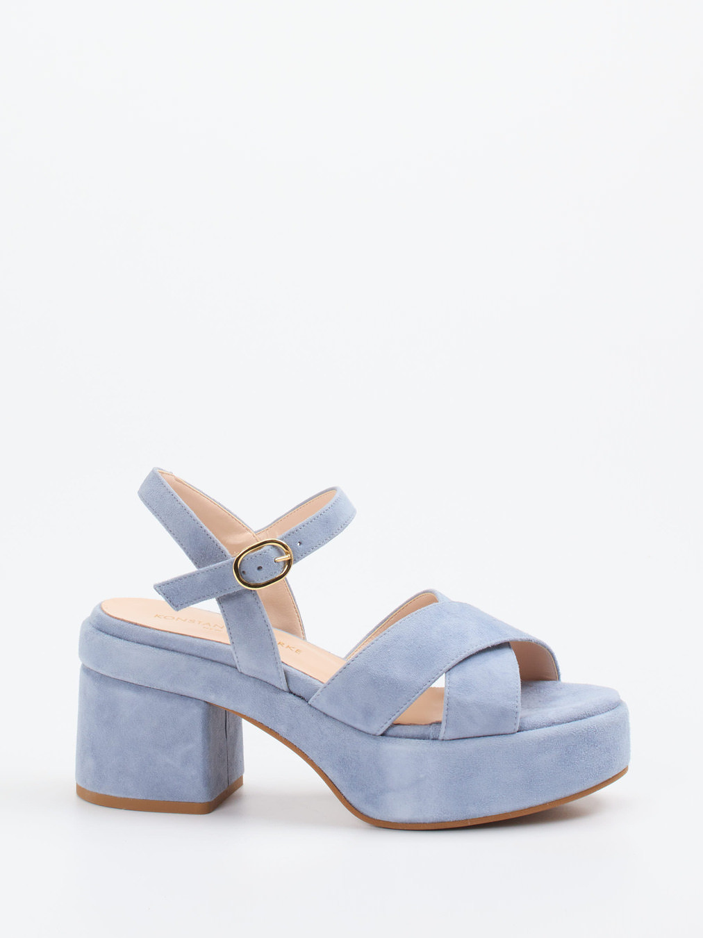 Plateau-Sandalette blau 1249199000501