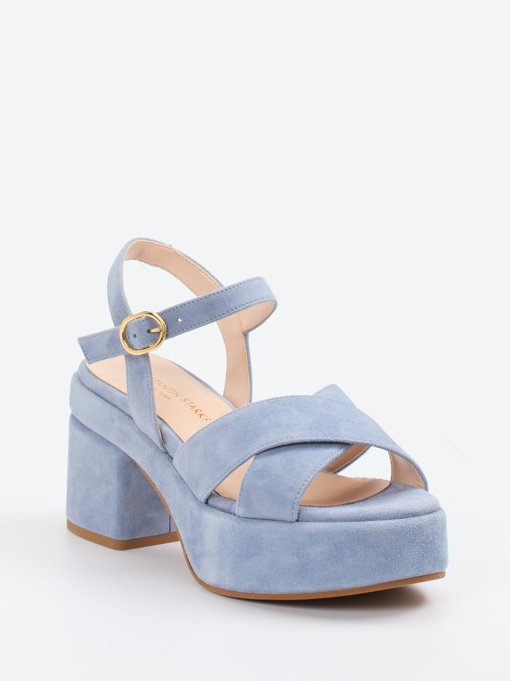 Plateau-Sandalette blau 1249199000506
