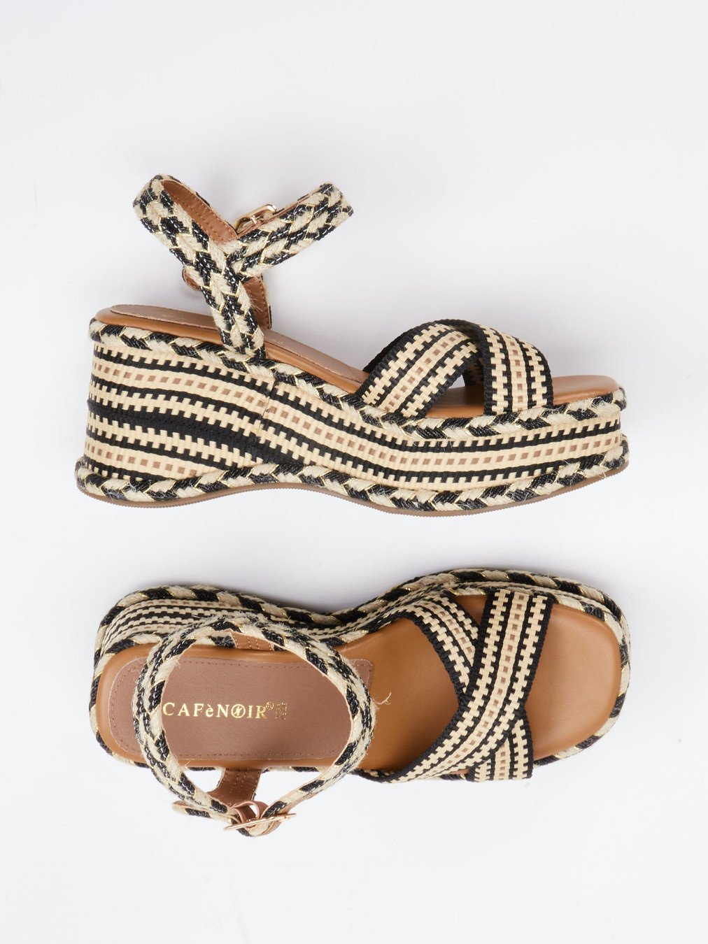 Keilsandalette schwarz 1259032000104