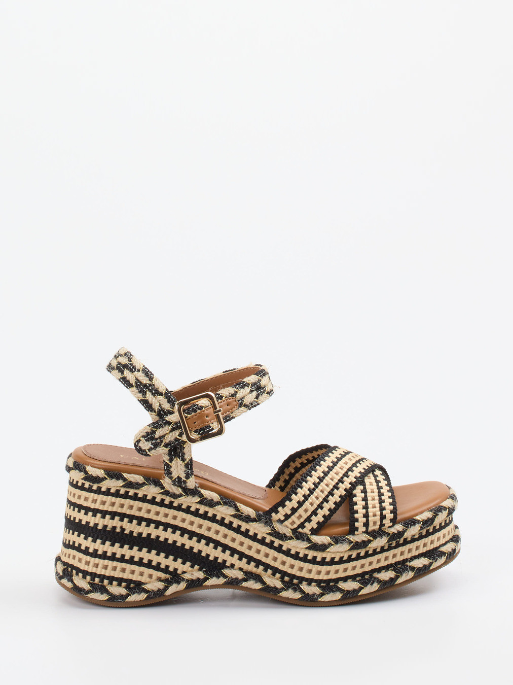 Keilsandalette schwarz 1259032000101