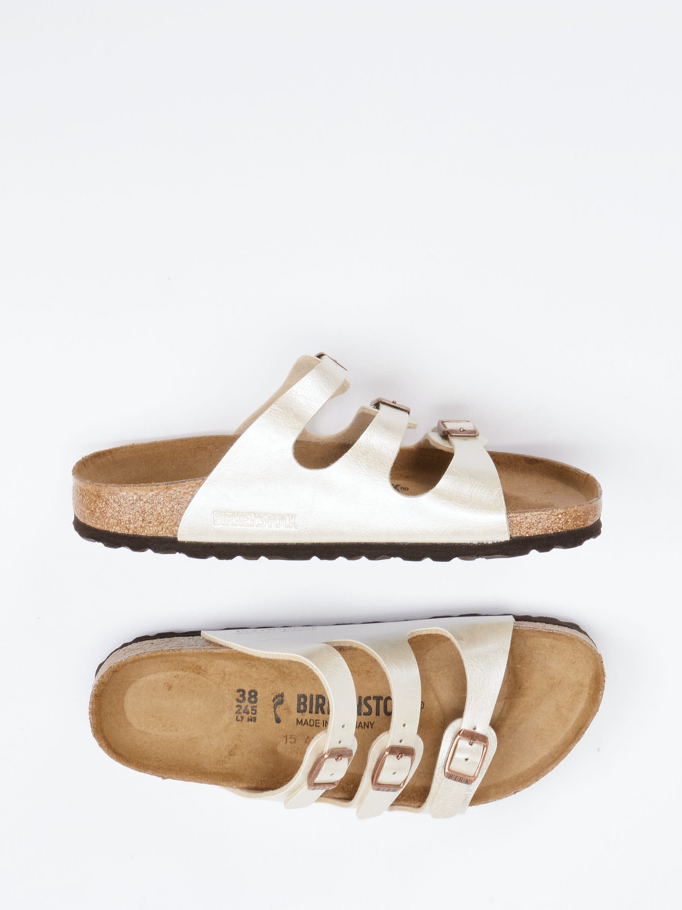 Pantolette Florida weiß 2110739000404