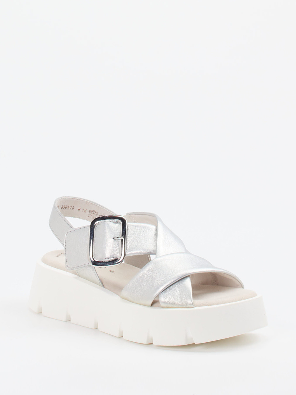 Keilsandalette silber 1255449000606