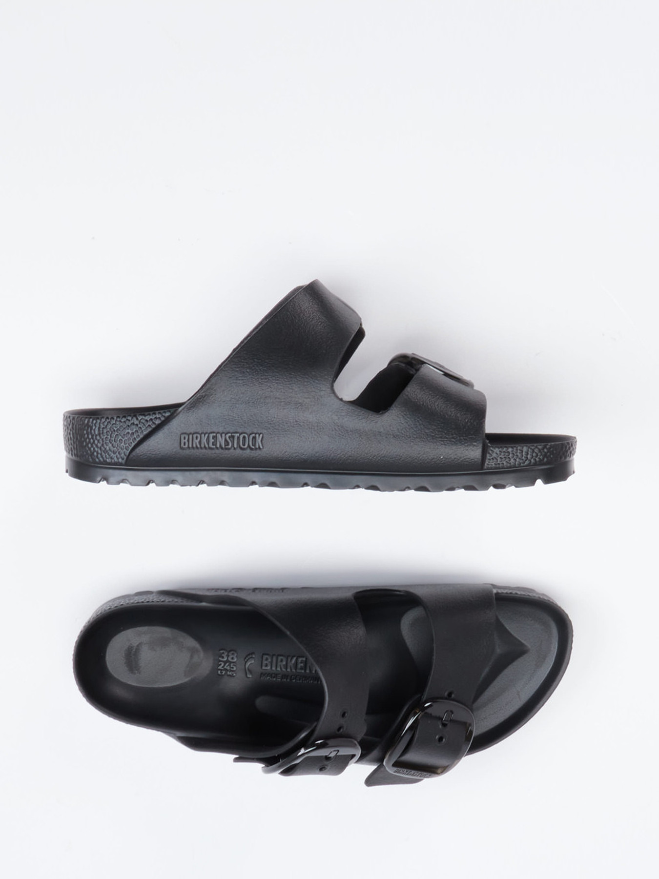 Badepantolette Arizona Big Buckle schwarz 7121009004504