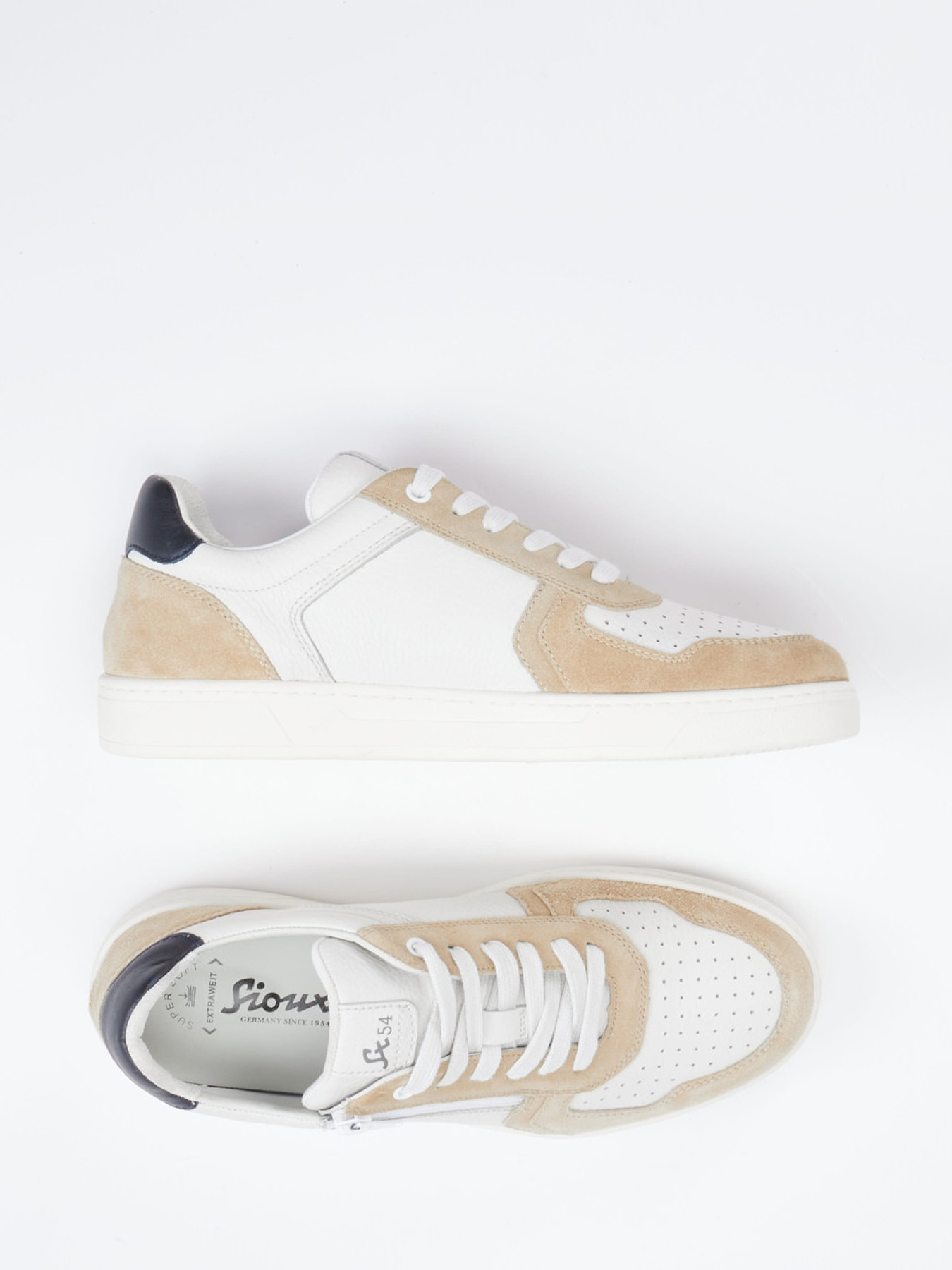 Schnürschuh beige 4651307000104