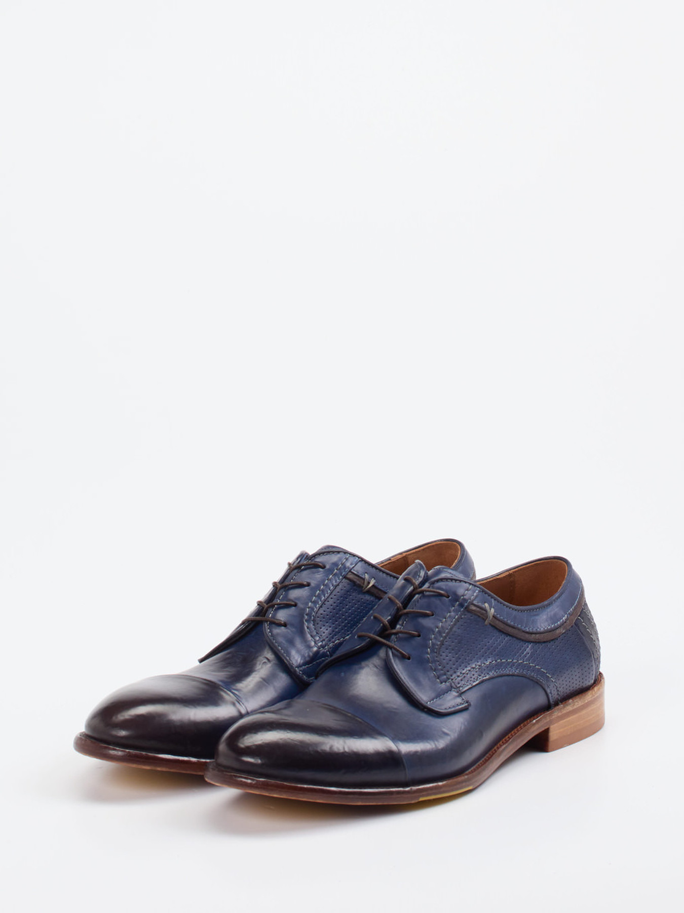 Schnürschuh blau 4601109014402