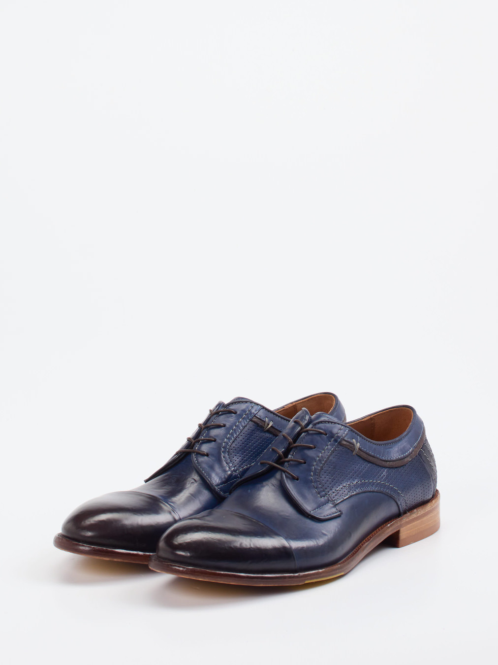 Schnürschuh blau 4601109014402