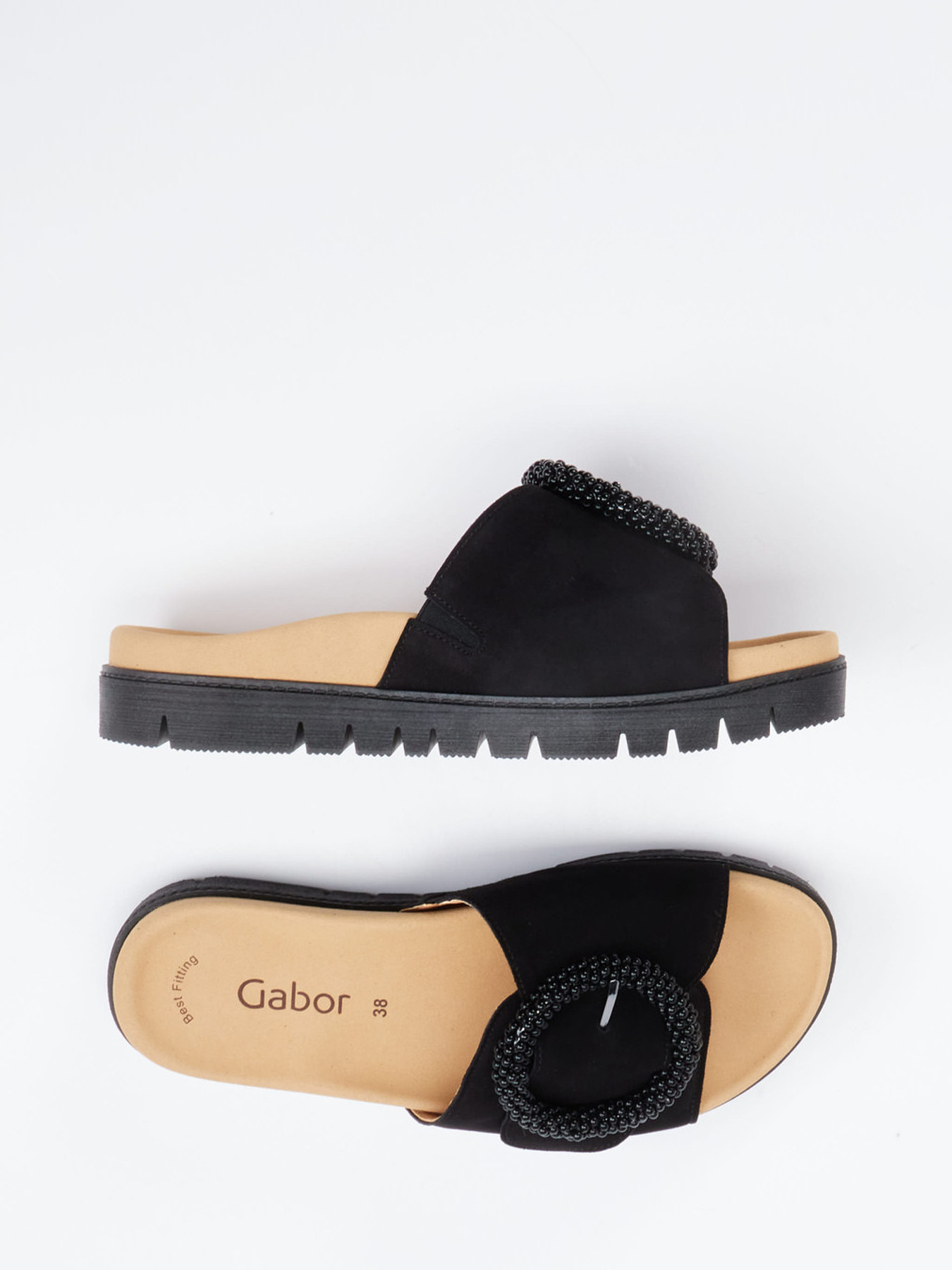 Pantolette schwarz 1101009006404