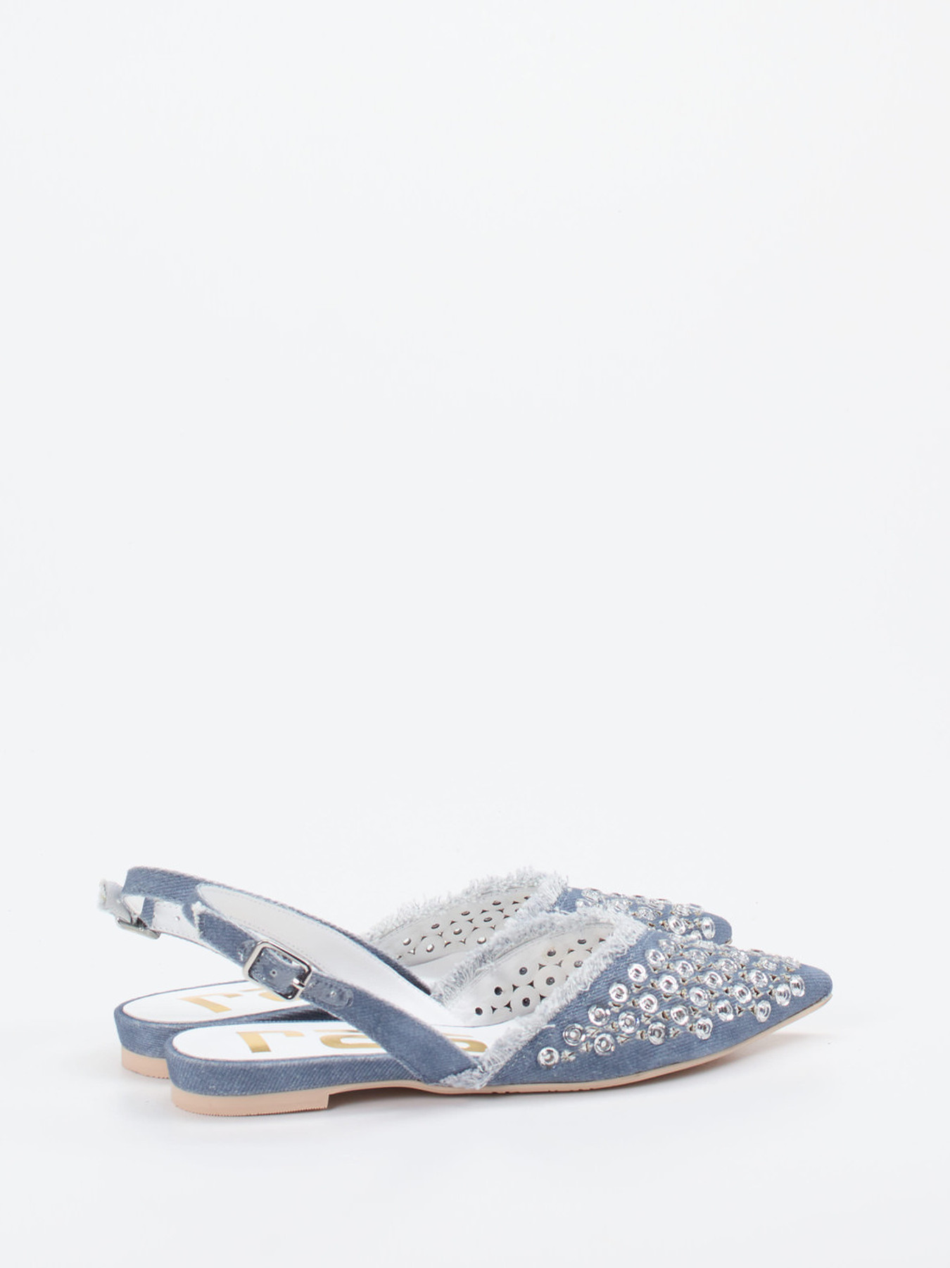 Slingpumps blau 1301129000203