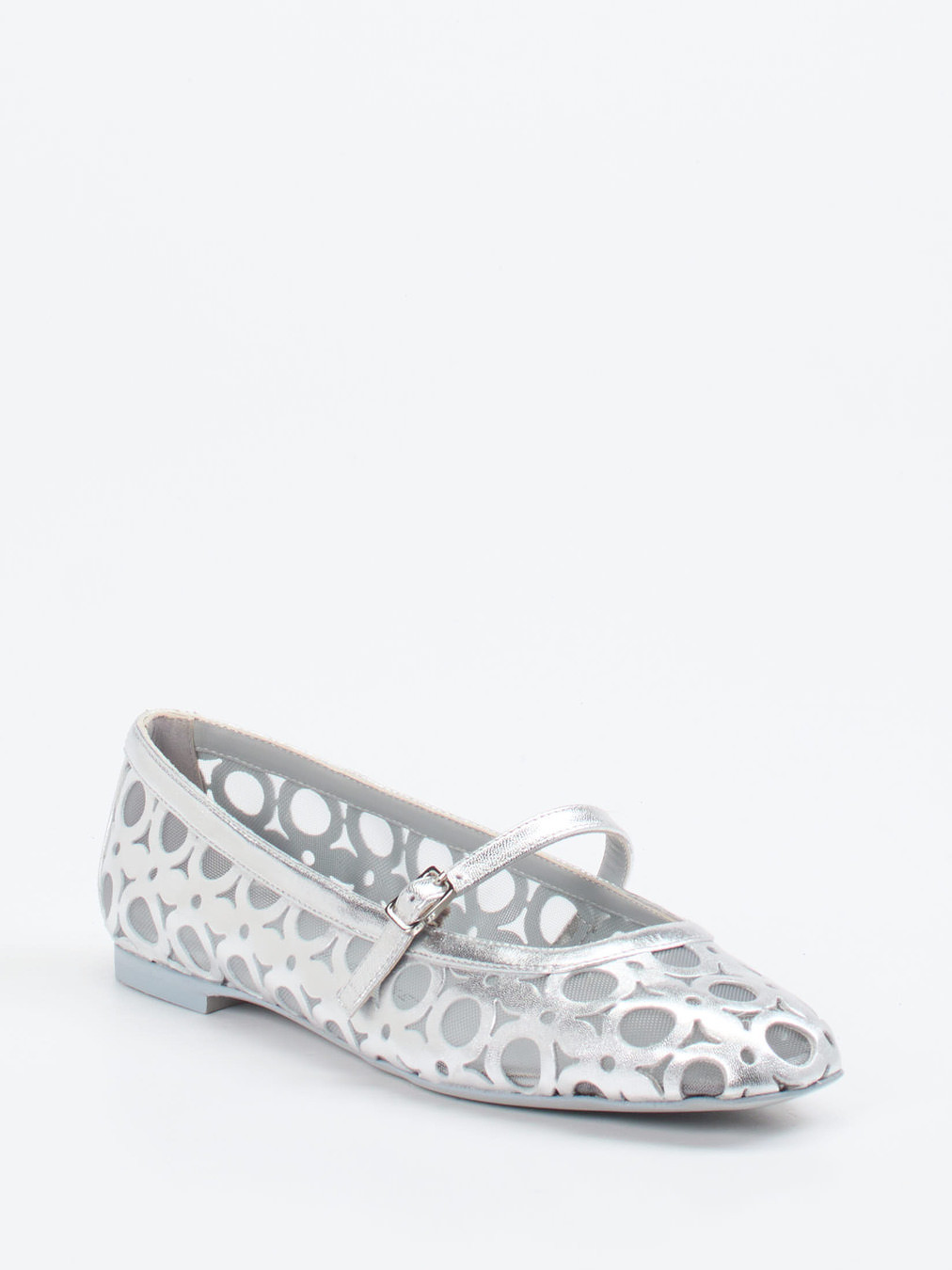 Spangenpumps silber 1420449000106