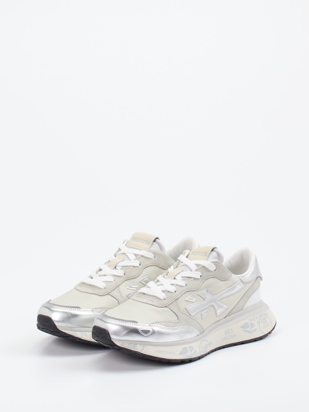Sneaker Lauryn silber 1663449007702