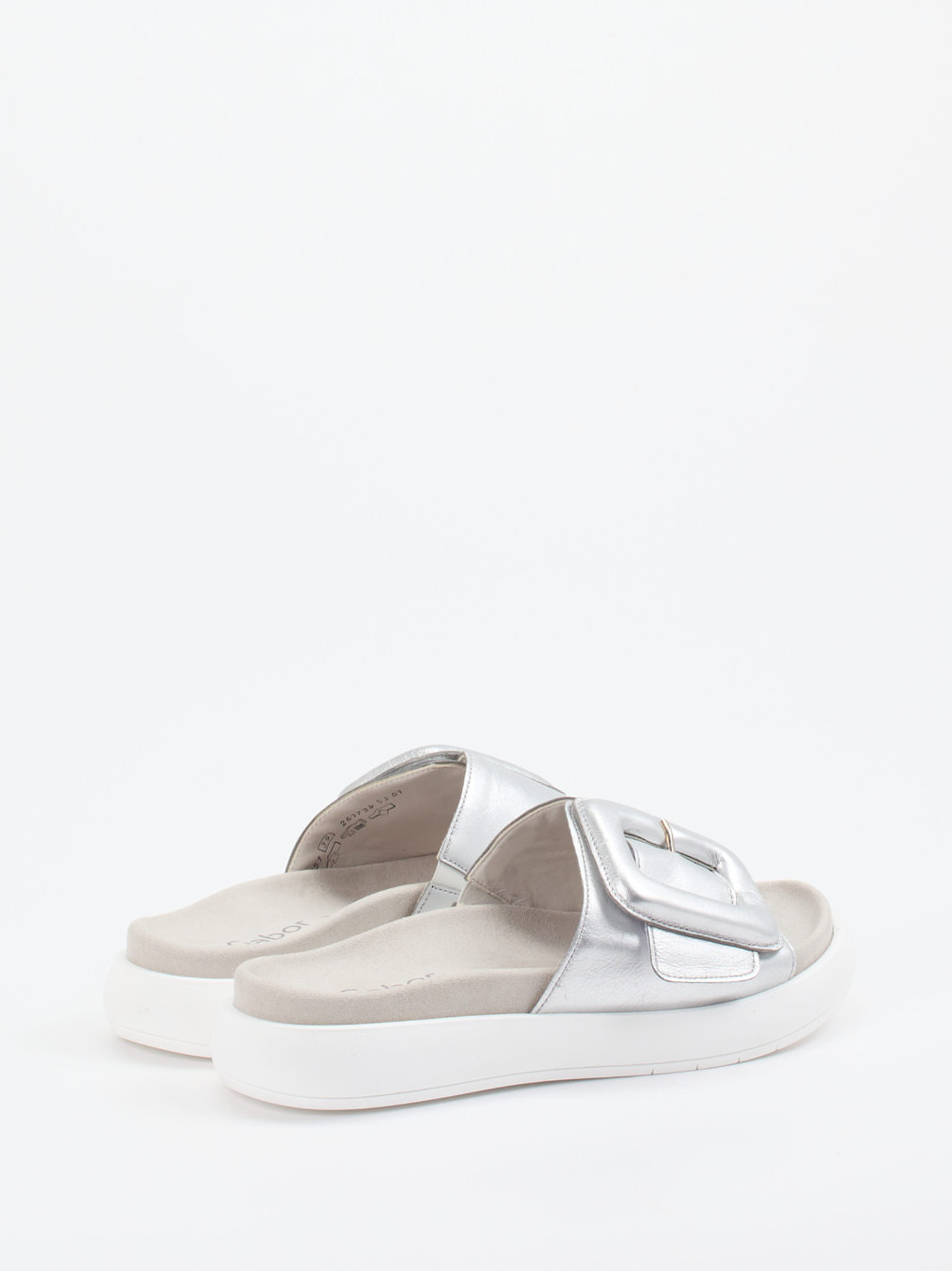 Pantolette silber 1101449001103