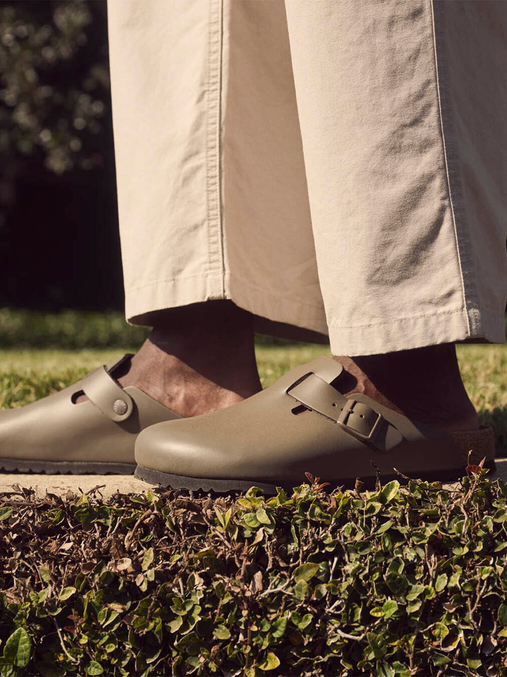 Pantolette Boston BS grün 4111629000402