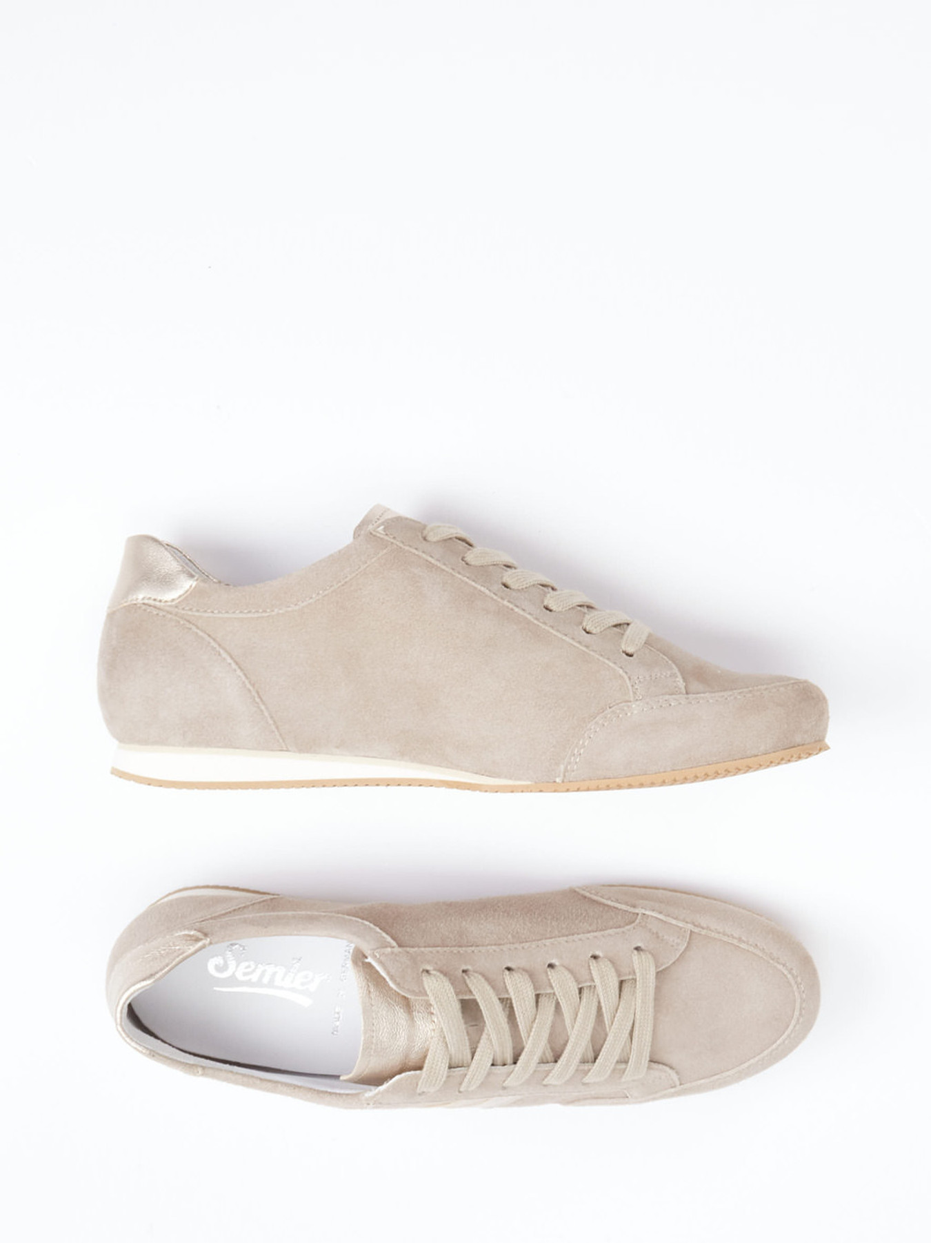 Schnürschuh beige 2651329009104