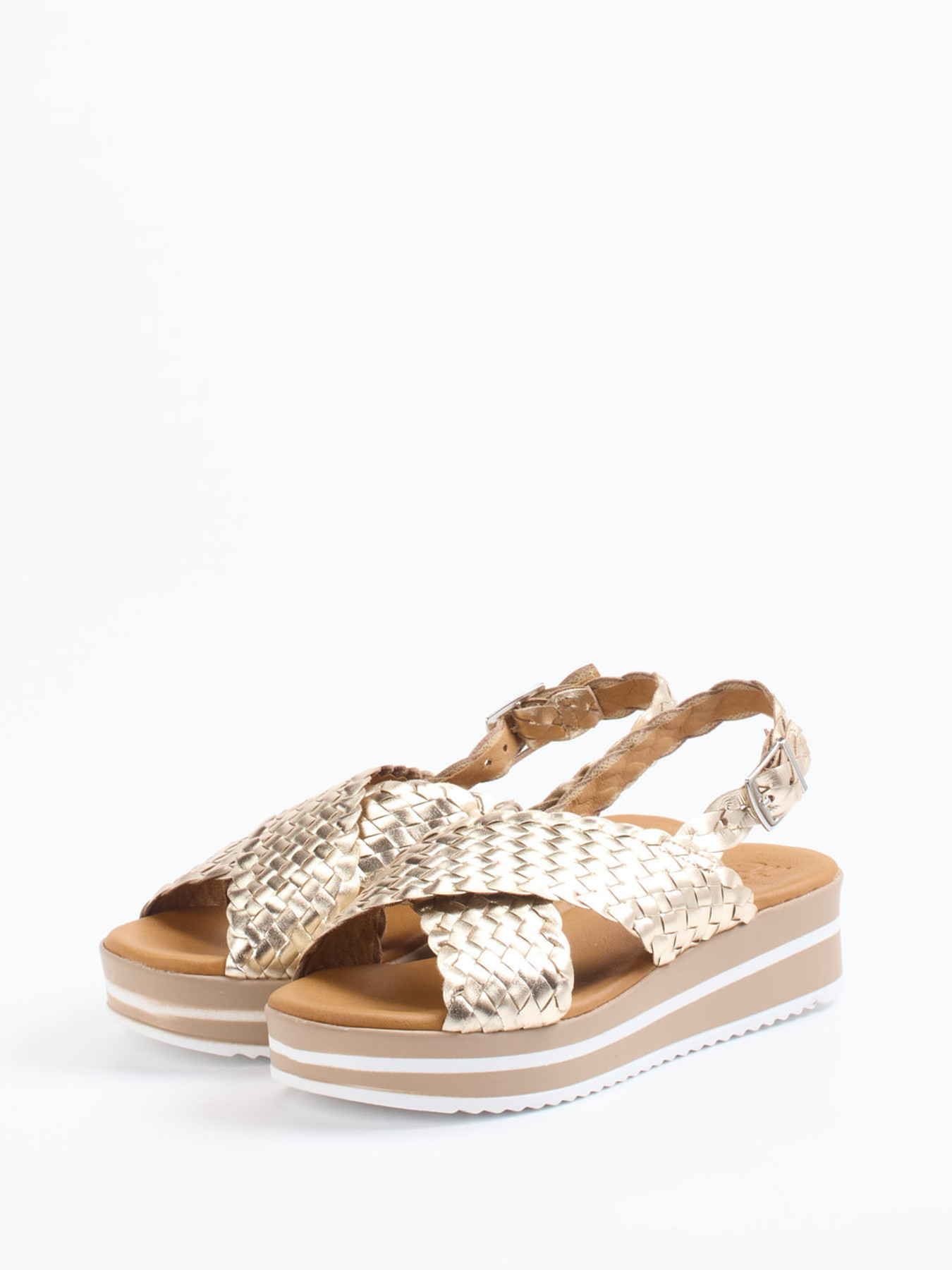 Keilsandalette gold 1255889001502