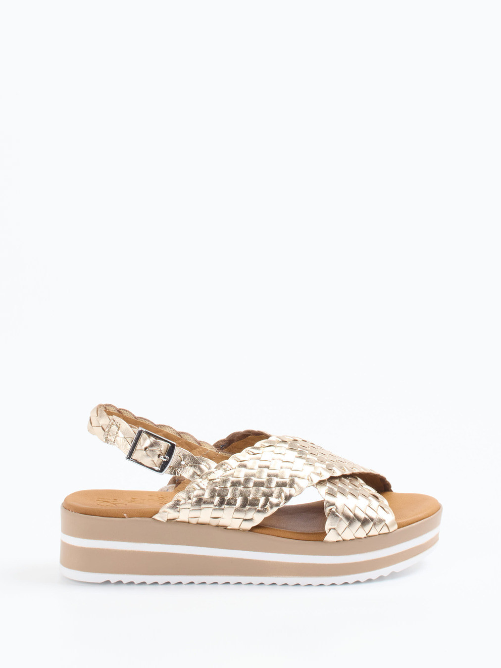 Keilsandalette gold 1255889001501