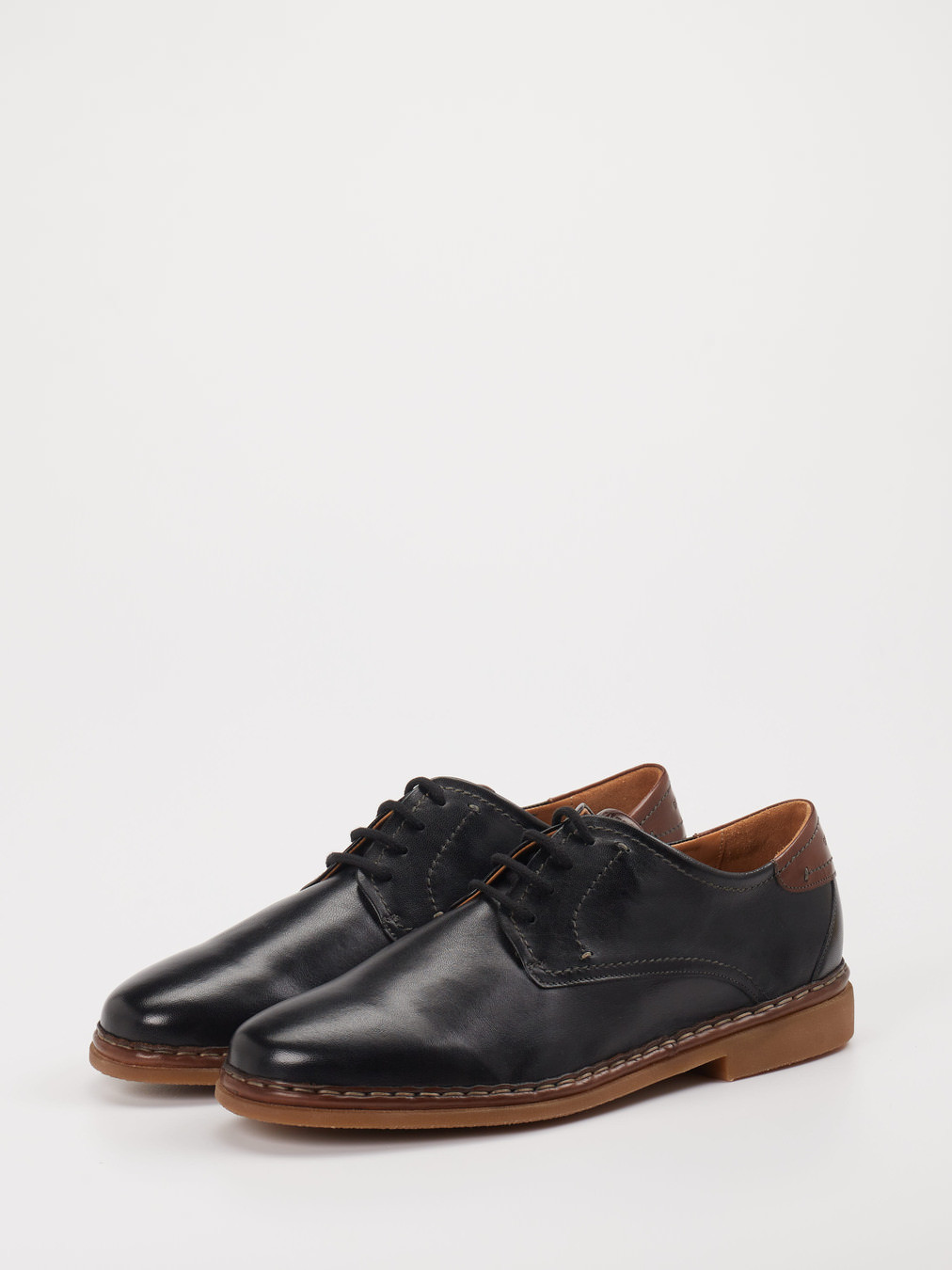 Schnürschuh schwarz 4610009125902
