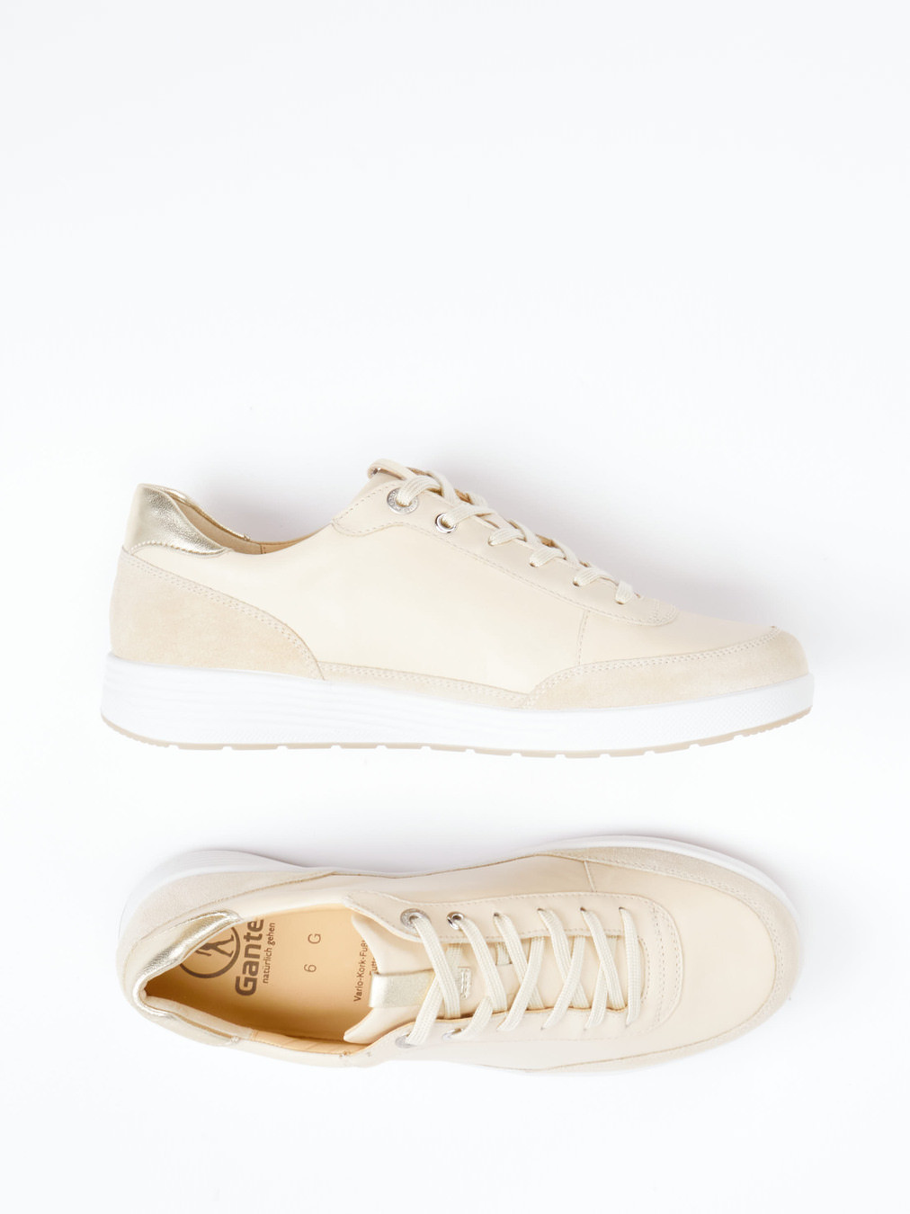 Schnürschuh beige 2651359003104