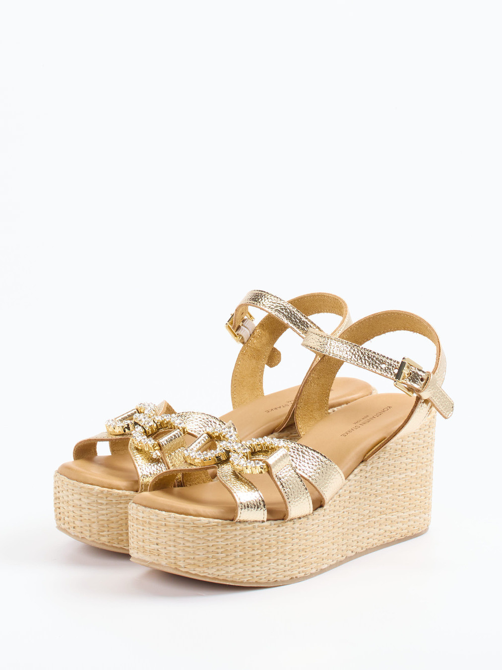 Keilsandalette gold 1259889001202