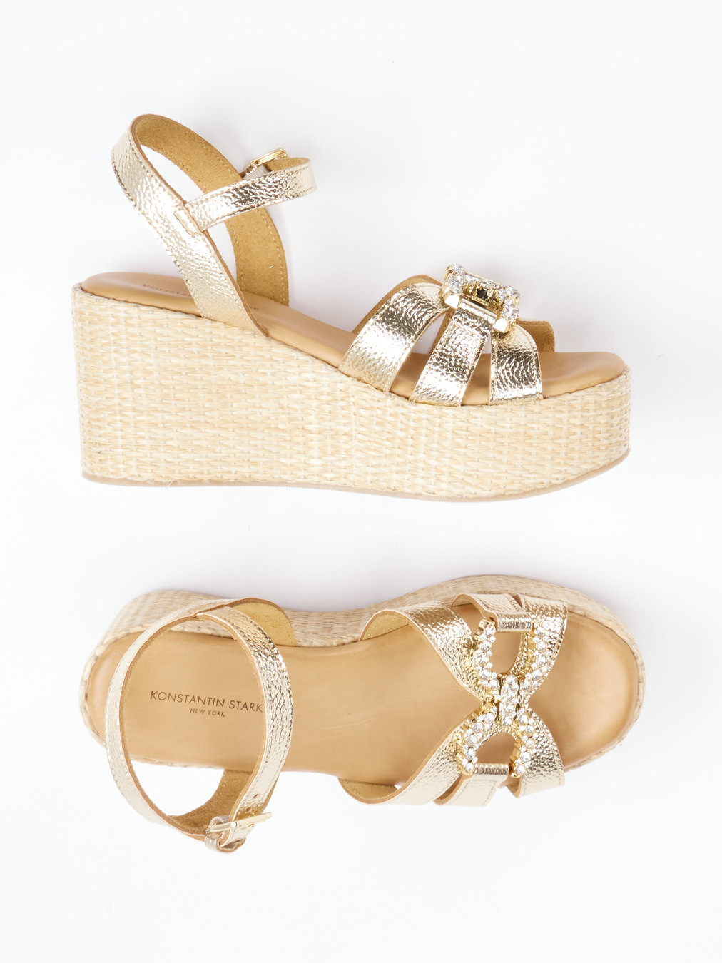 Keilsandalette gold 1259889001204