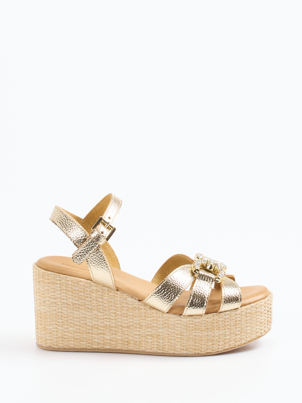 Keilsandalette gold 1259889001201