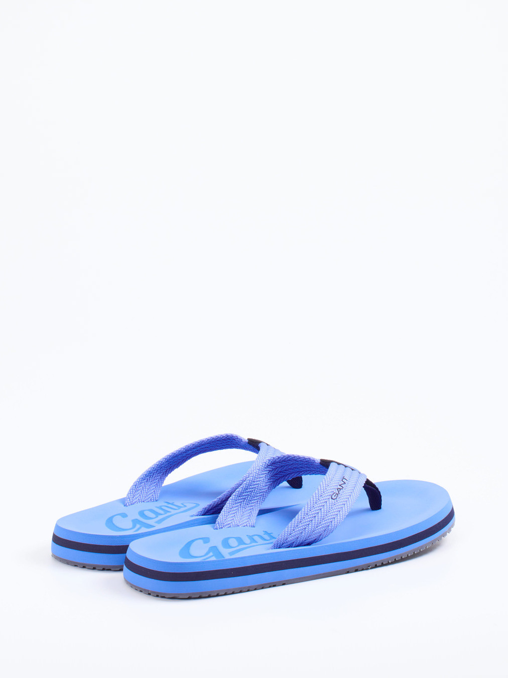Badepantolette Brodale blau 7421159000703