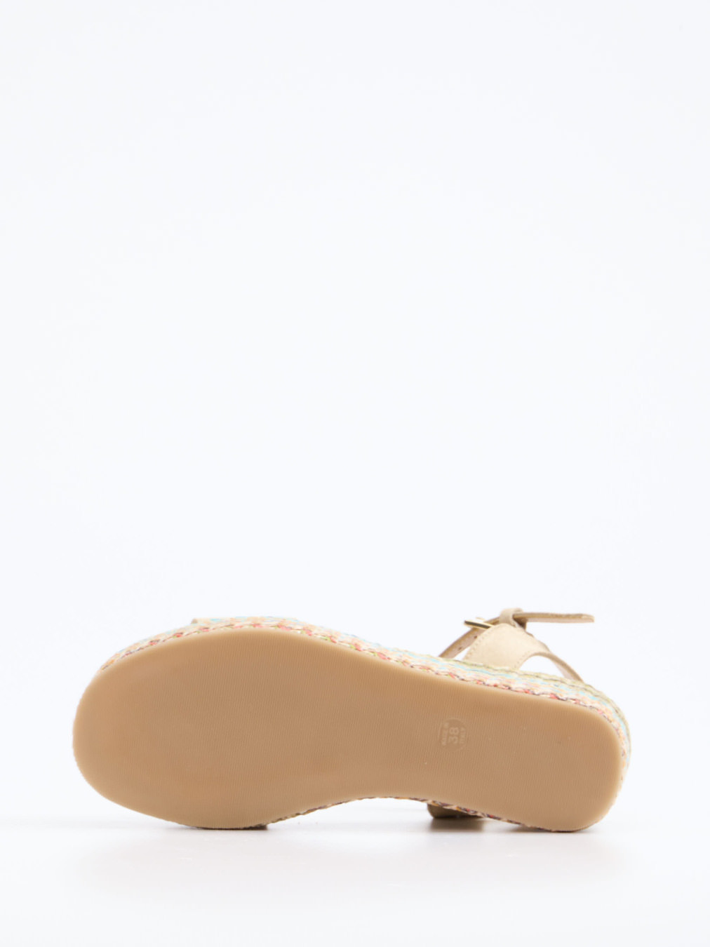 Keilsandalette beige 1259359000905