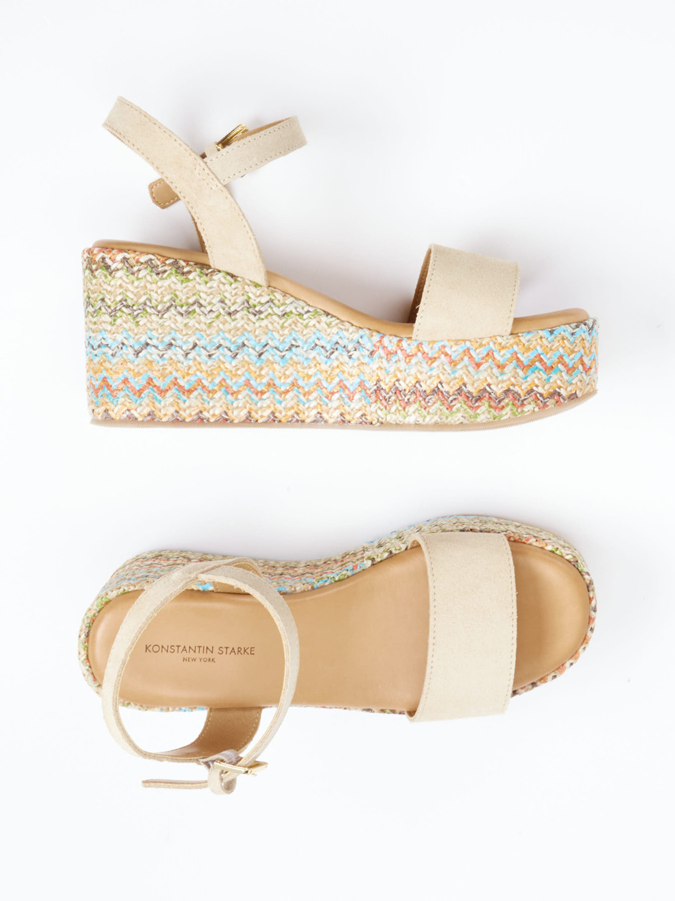 Keilsandalette beige 1259359000904