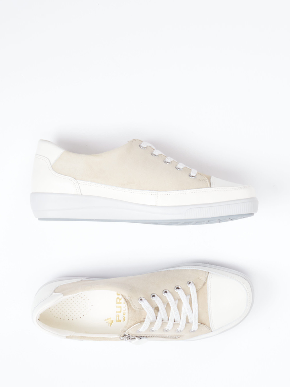 Schnürschuh beige 2651359003304