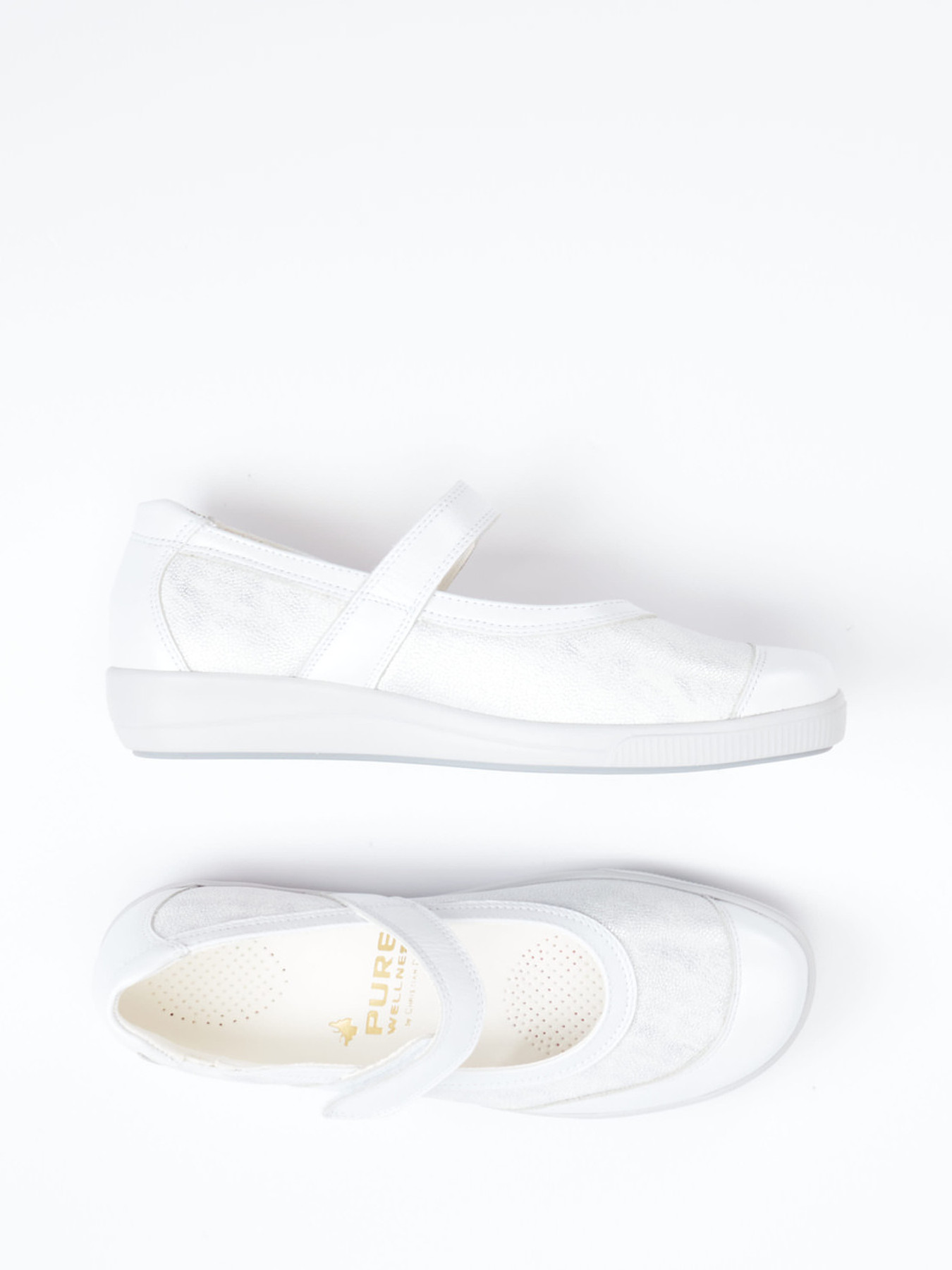 Spangenpumps weiß 2485794000404