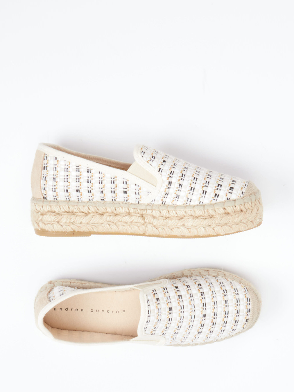 Espadrilles weiß 1511739000604