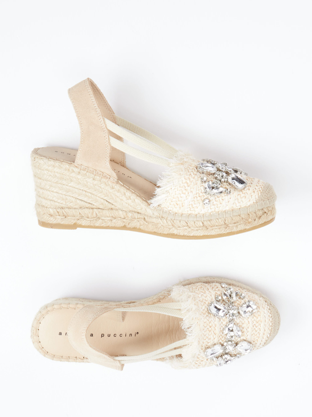Keilsandalette beige 1359359000604