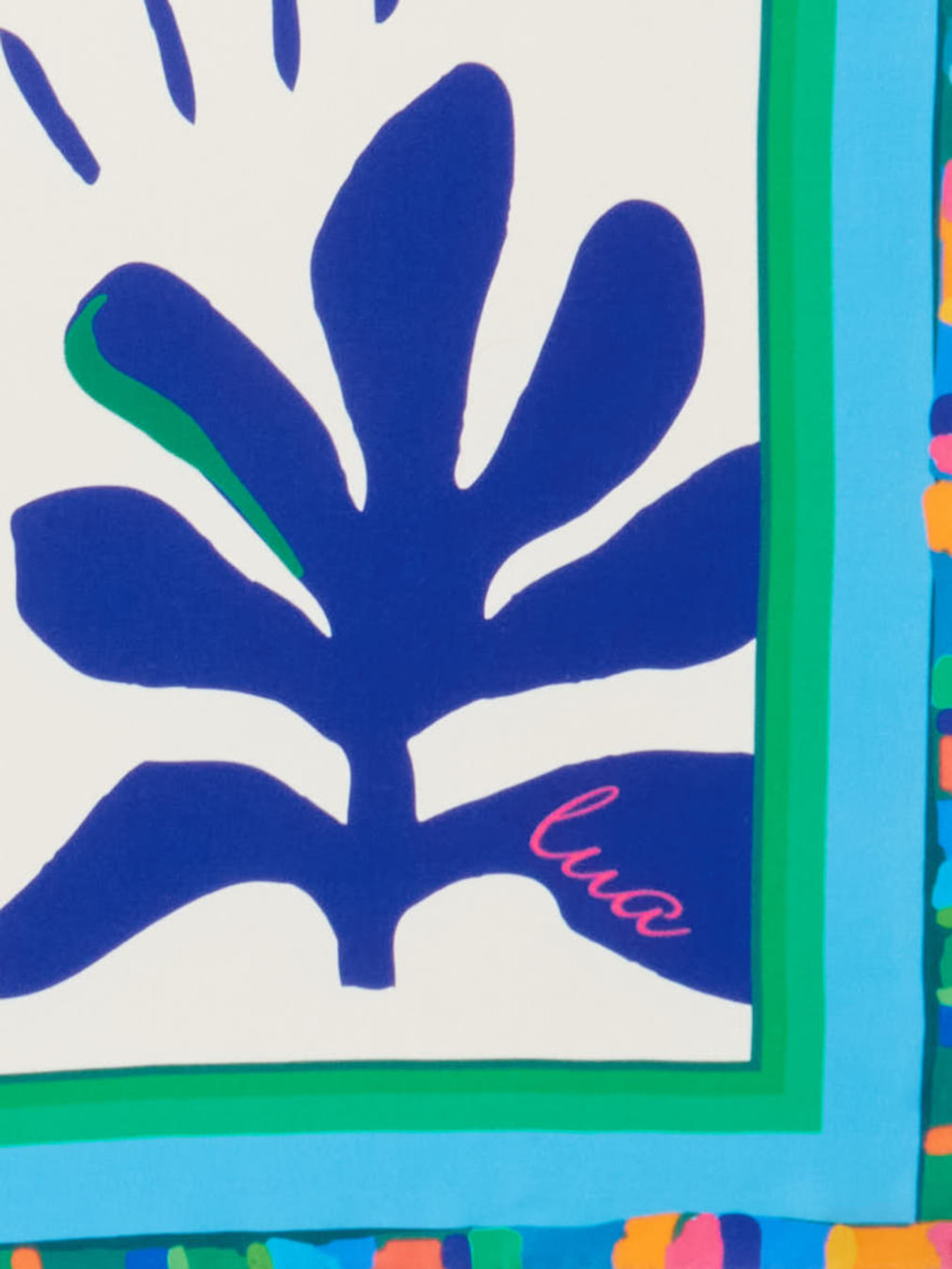 Schal (Tuch) blau 9393107000102