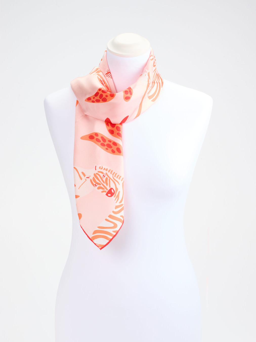 Schal (Tuch) rot 9393595000801