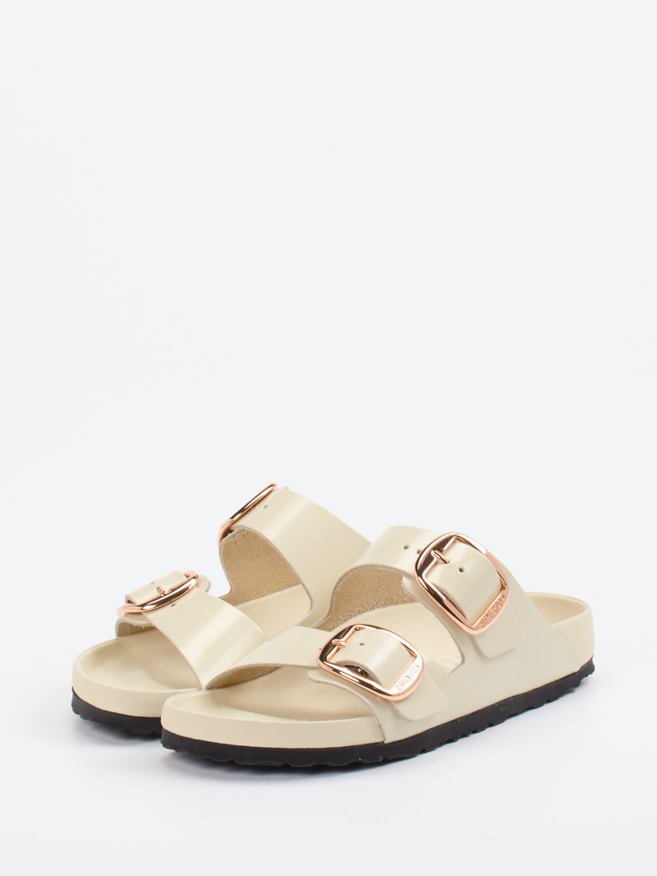 Pantolette Arizona Big Buckle weiß 2110739000602