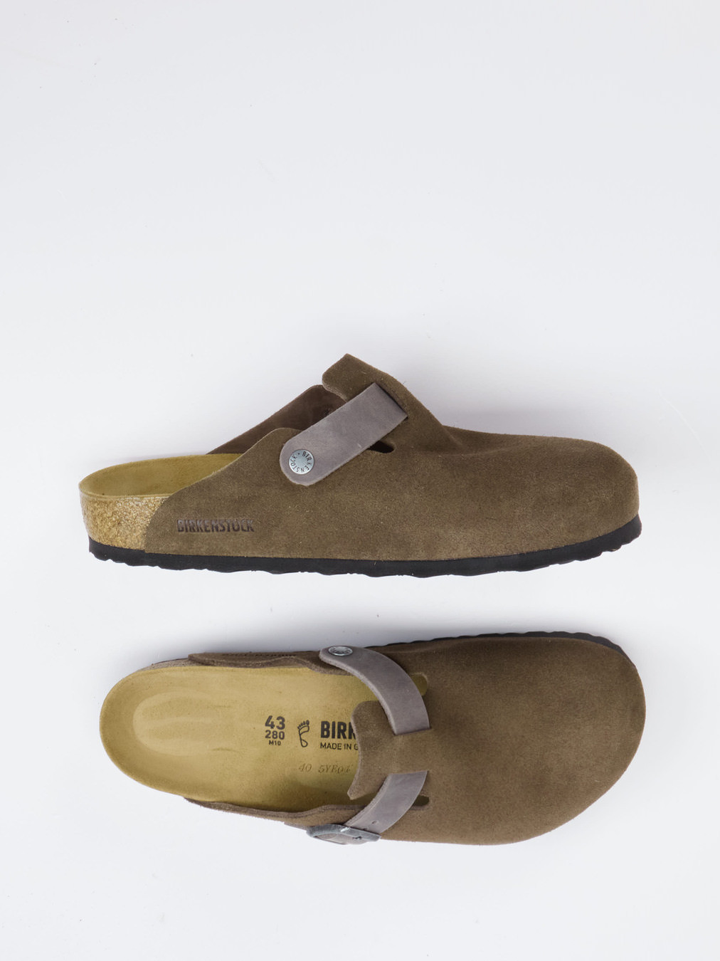 Pantolette Boston BS grau 4111494000104