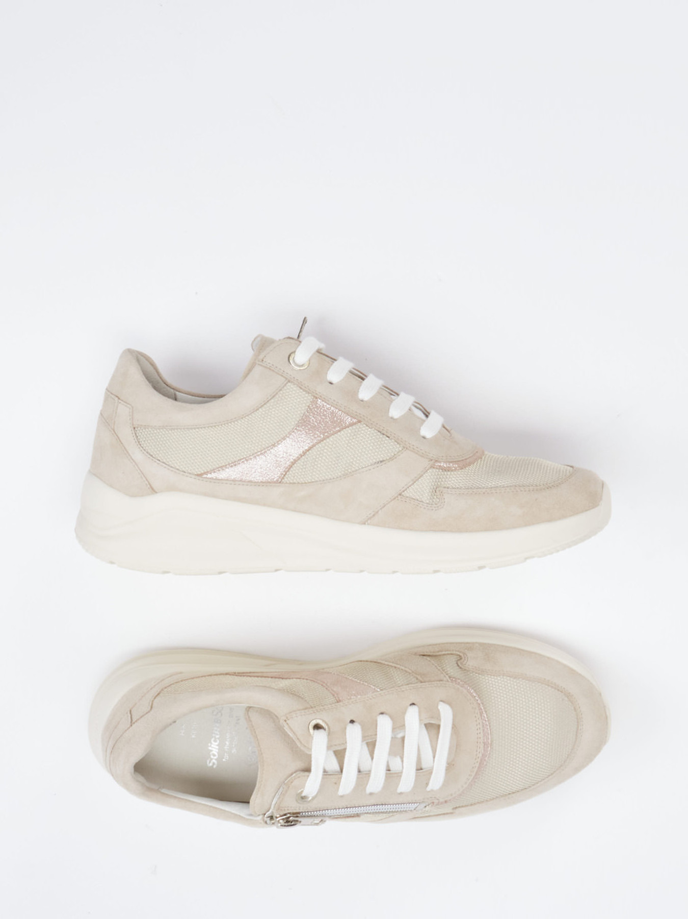 Schnürschuhe für Diabetiker beige 2691335000104
