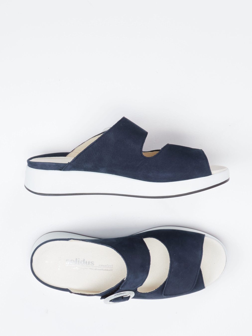 Pantolette Hannah blau 2151109004004