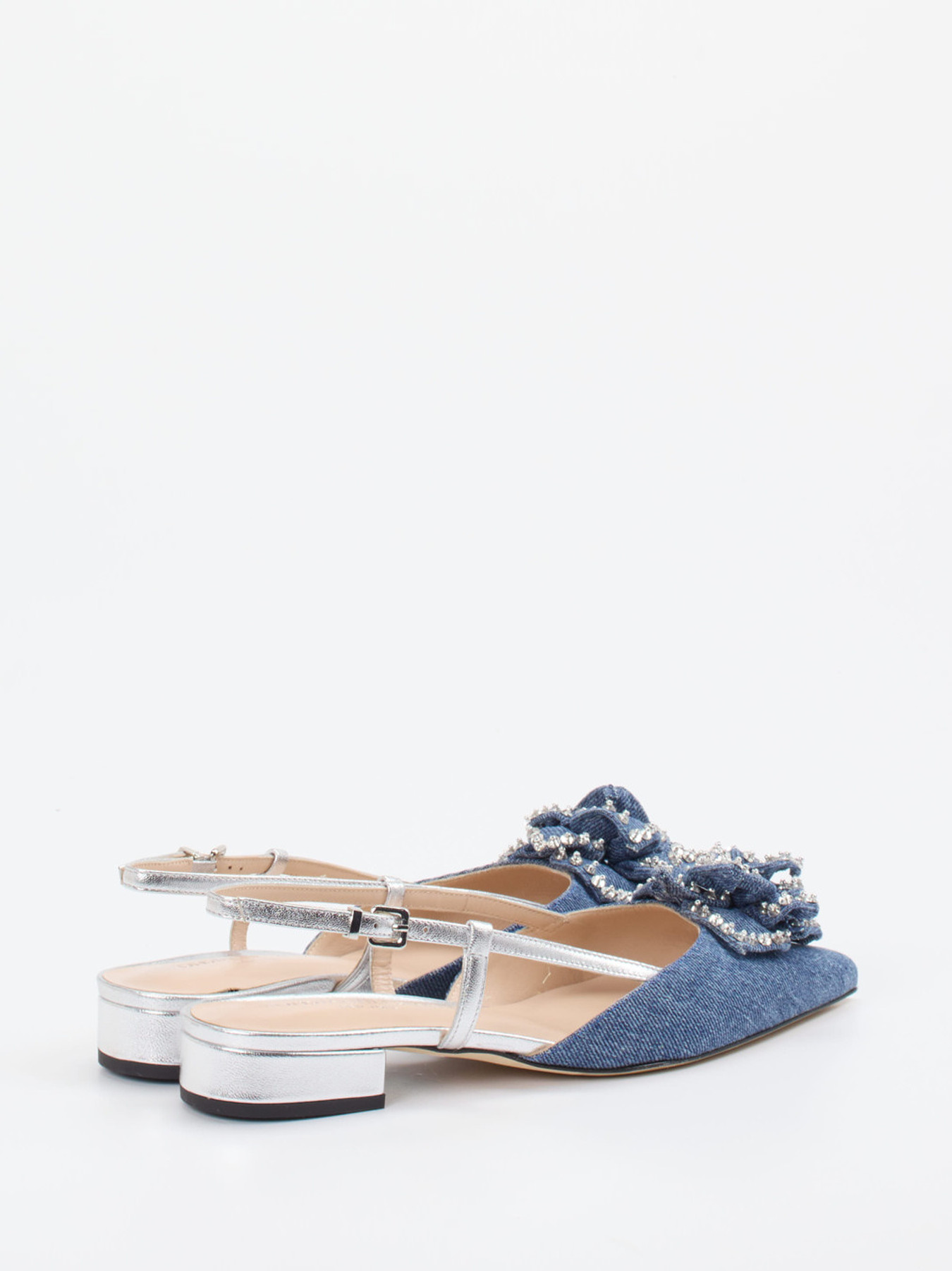 Slingpumps blau 1300154000103