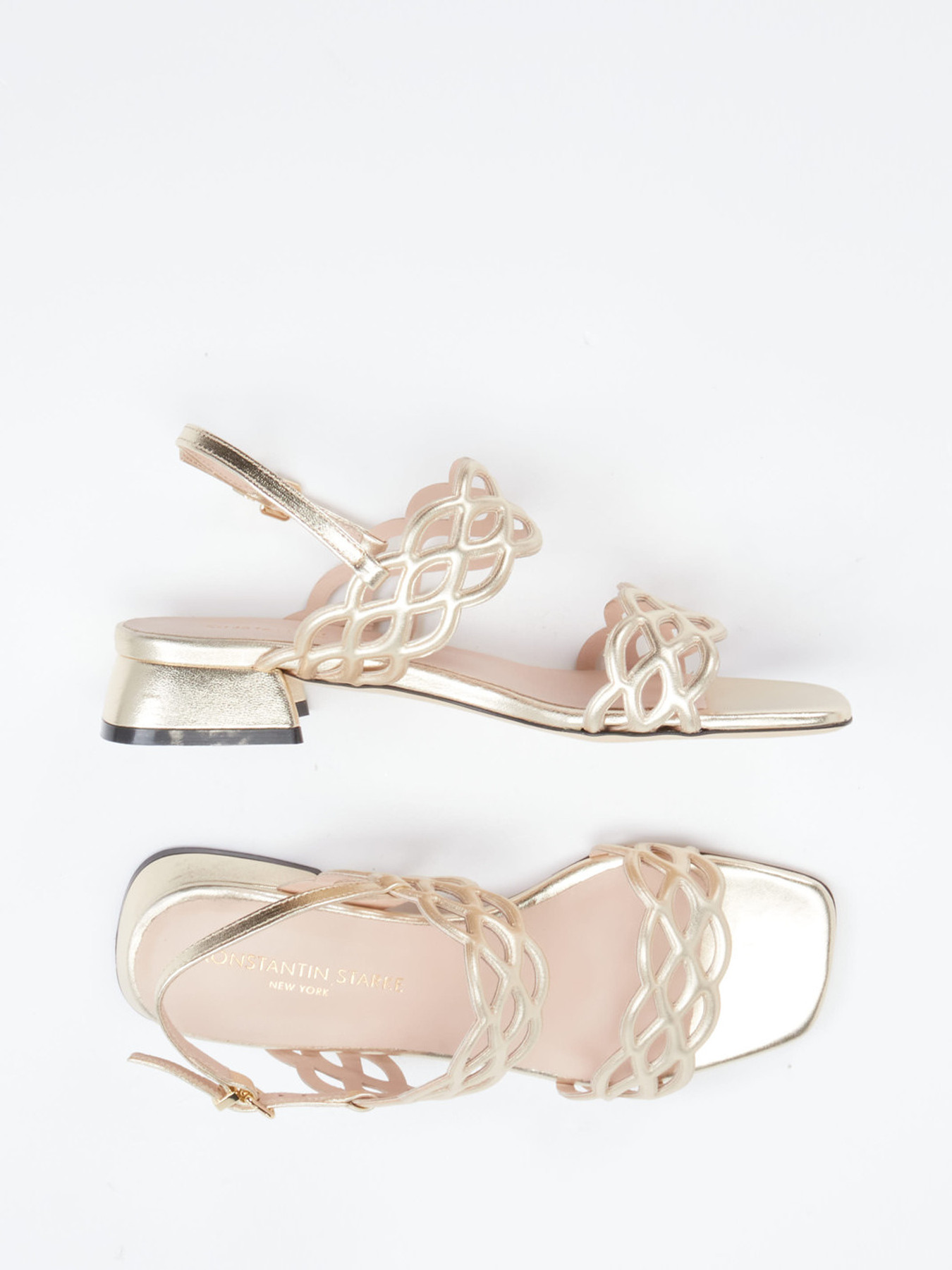 Sandalette gold 1222889000304