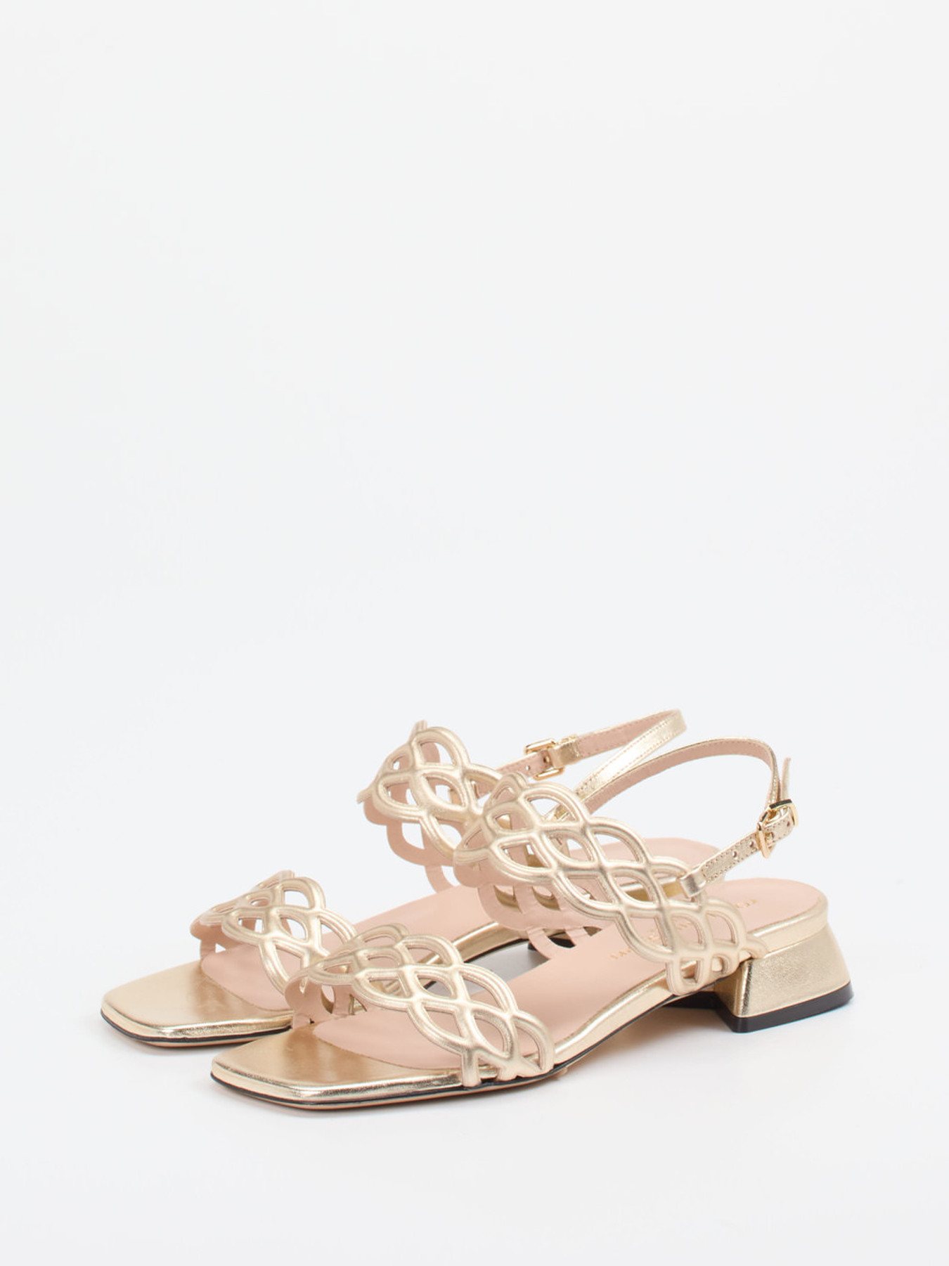 Sandalette gold 1222889000302