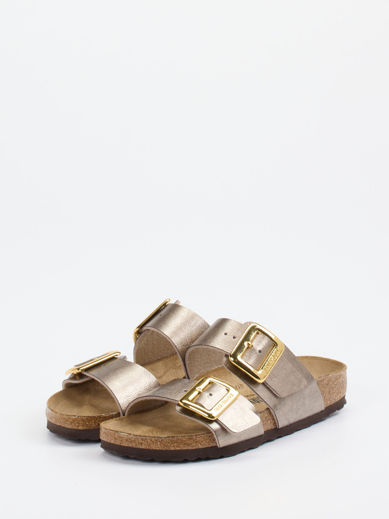 Pantolette Sydney Cushion Buckle braun 2110249001202