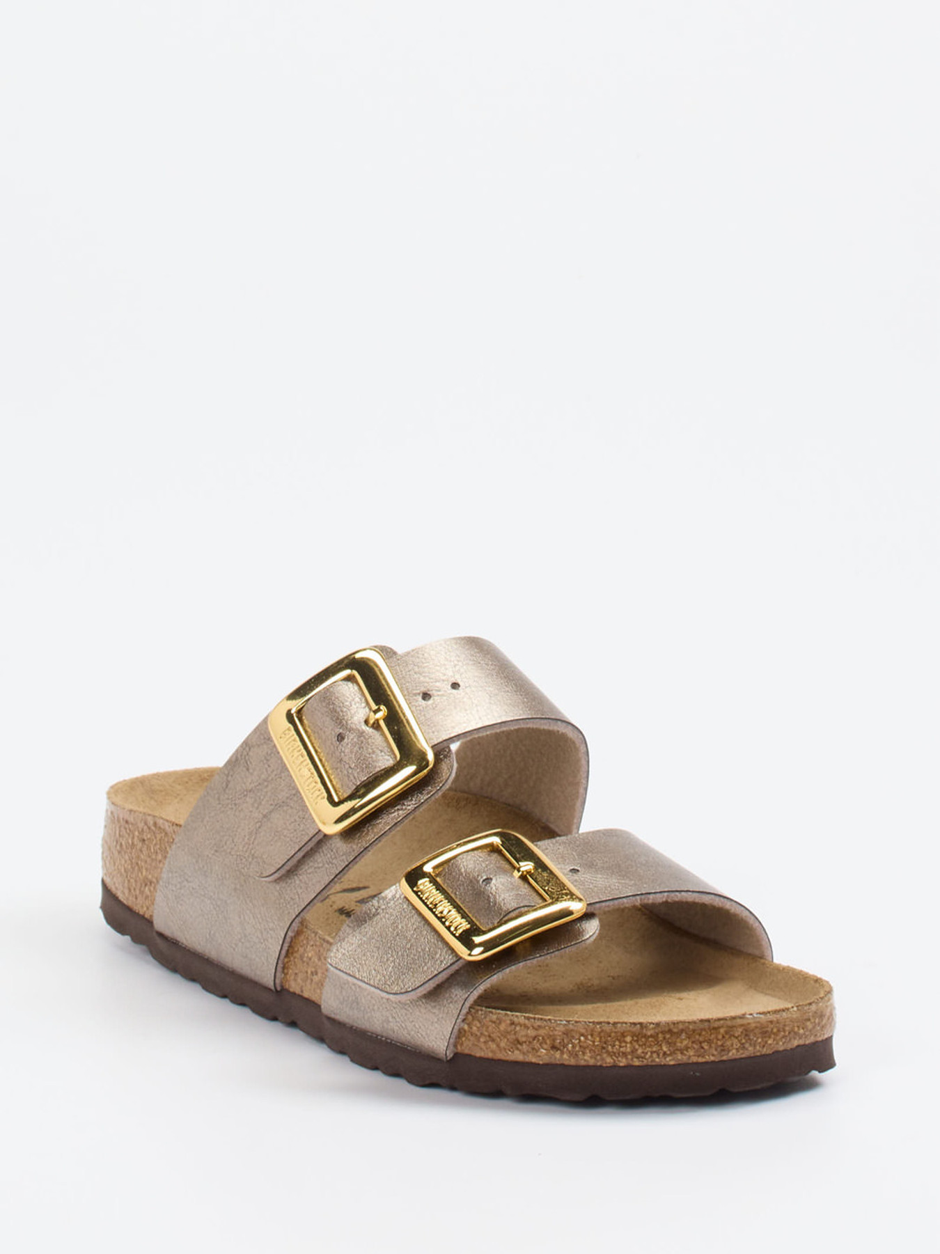 Pantolette Sydney Cushion Buckle braun 2110249001206