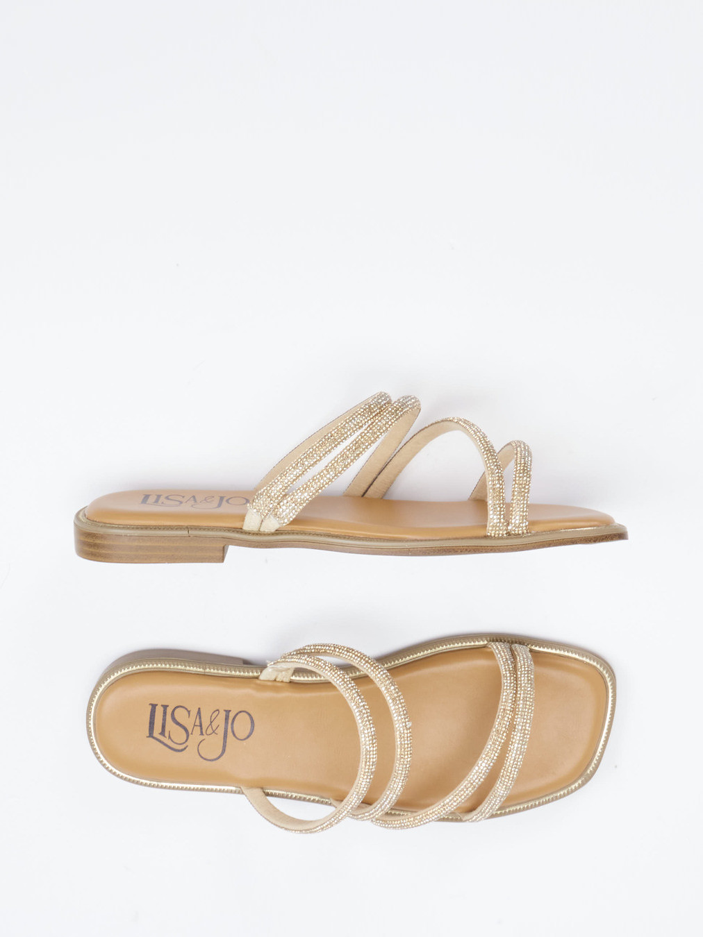 Pantolette gold 1121889000804