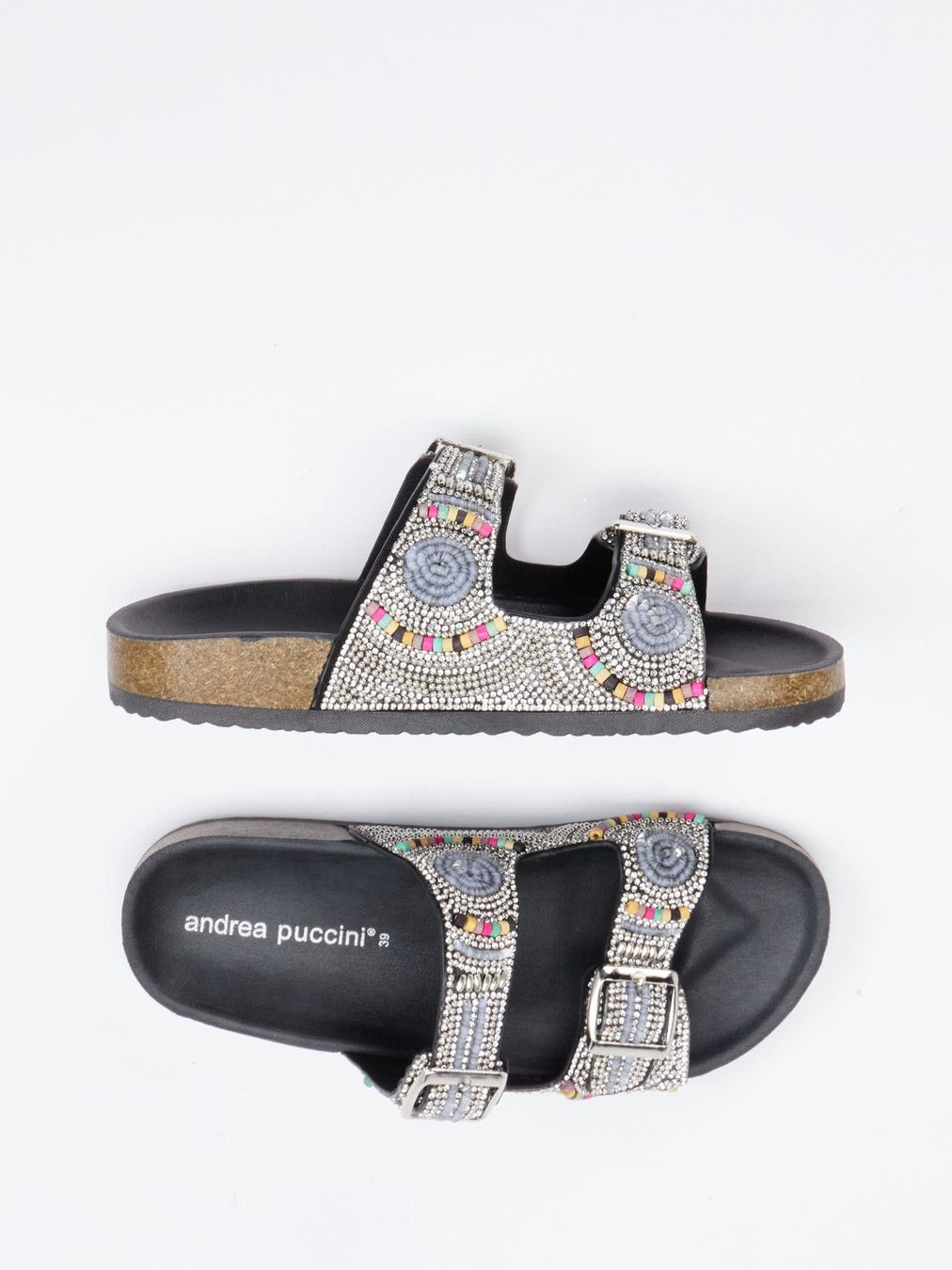 Pantolette grau 1101440000304